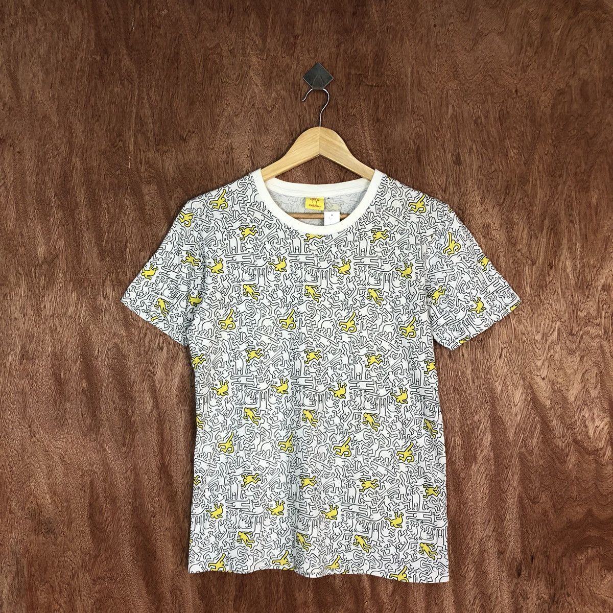 Keith Haring DLL Keith Haring White Short Sleeve Tshirt #2053 Size US S / EU 44-46 / 1 - 1 Thumbnail