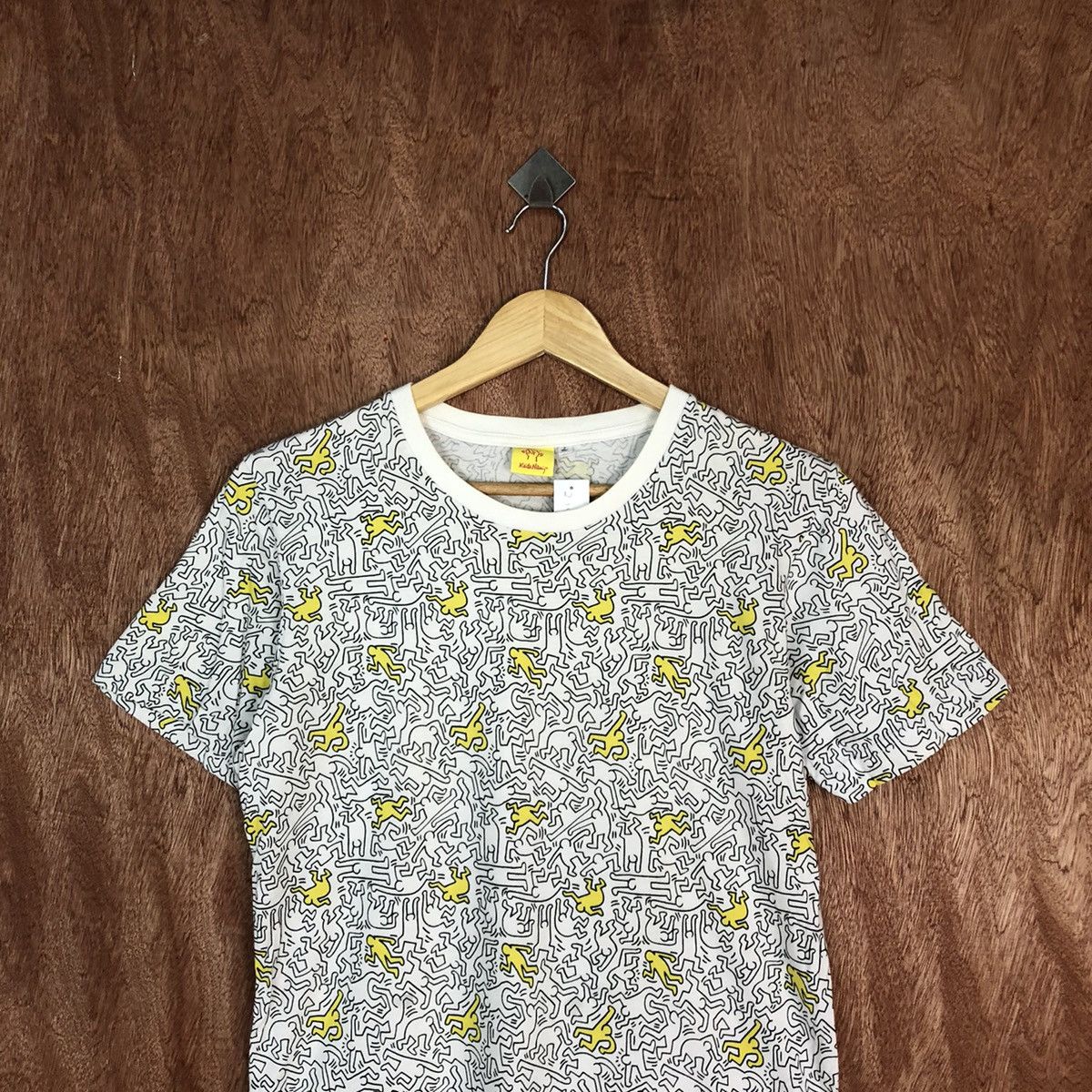Keith Haring DLL Keith Haring White Short Sleeve Tshirt #2053 Size US S / EU 44-46 / 1 - 2 Thumbnail