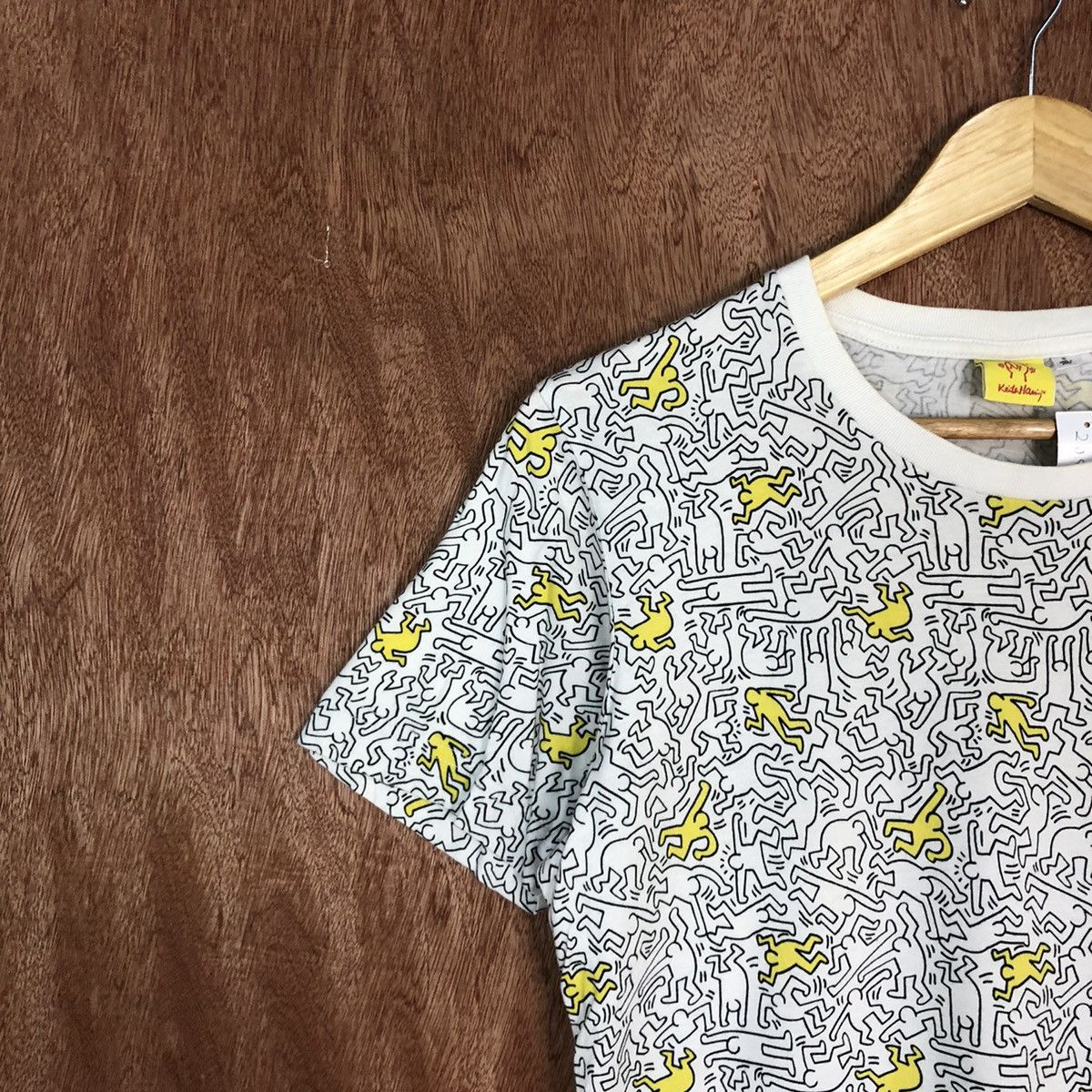 Keith Haring DLL Keith Haring White Short Sleeve Tshirt #2053 Size US S / EU 44-46 / 1 - 5 Thumbnail