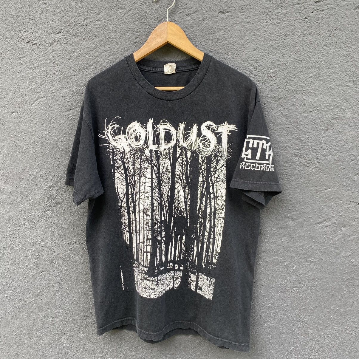 Band Tees Thrashed Faded Vintage Y2K Goldust Hardcore Band ERD GRUNGE Size US L / EU 52-54 / 3 - 1 Thumbnail