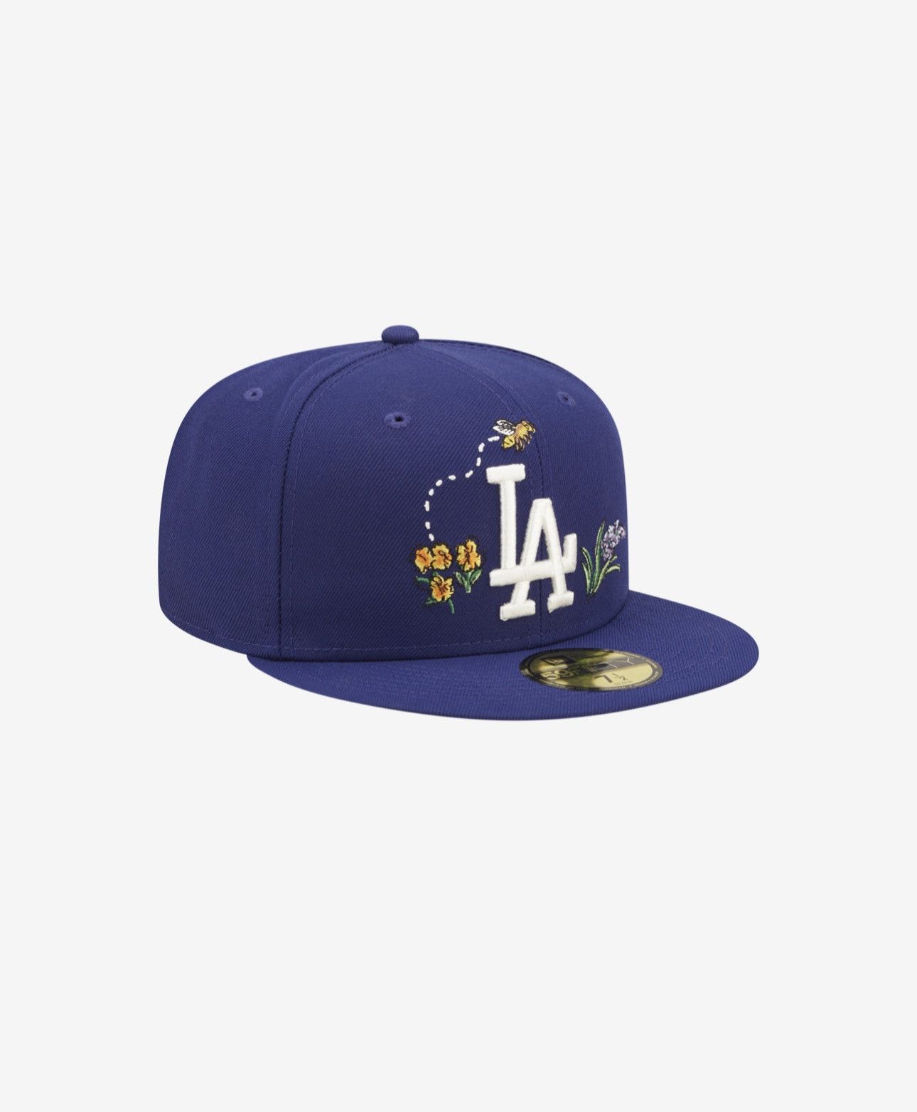 MLB × New Era New Era Los Angeles Dodgers 5950 Floral Fitted Hat Size ONE SIZE - 3 Thumbnail