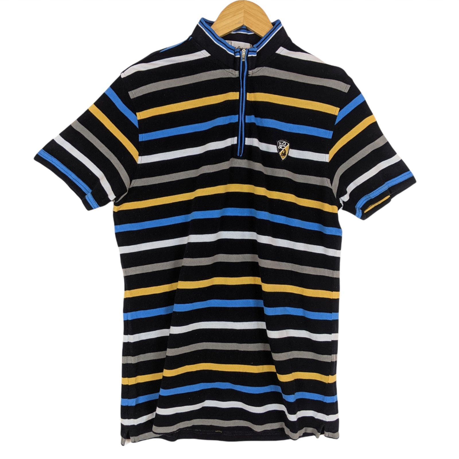 Lamborghini LAMBORGHINI F1 Moto Striped T-Shirt Size US L / EU 52-54 / 3 - 2 Thumbnail