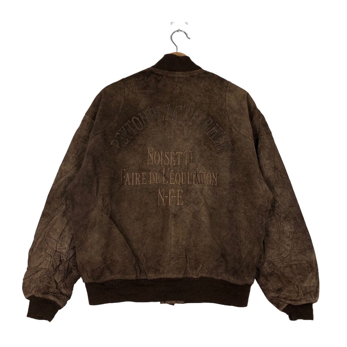 PPFM VINTAGE VARSITY JACKET GENUINE LEATHER PPFM ISSEY MIYAKE Size US M / EU 48-50 / 2 - 1 Thumbnail