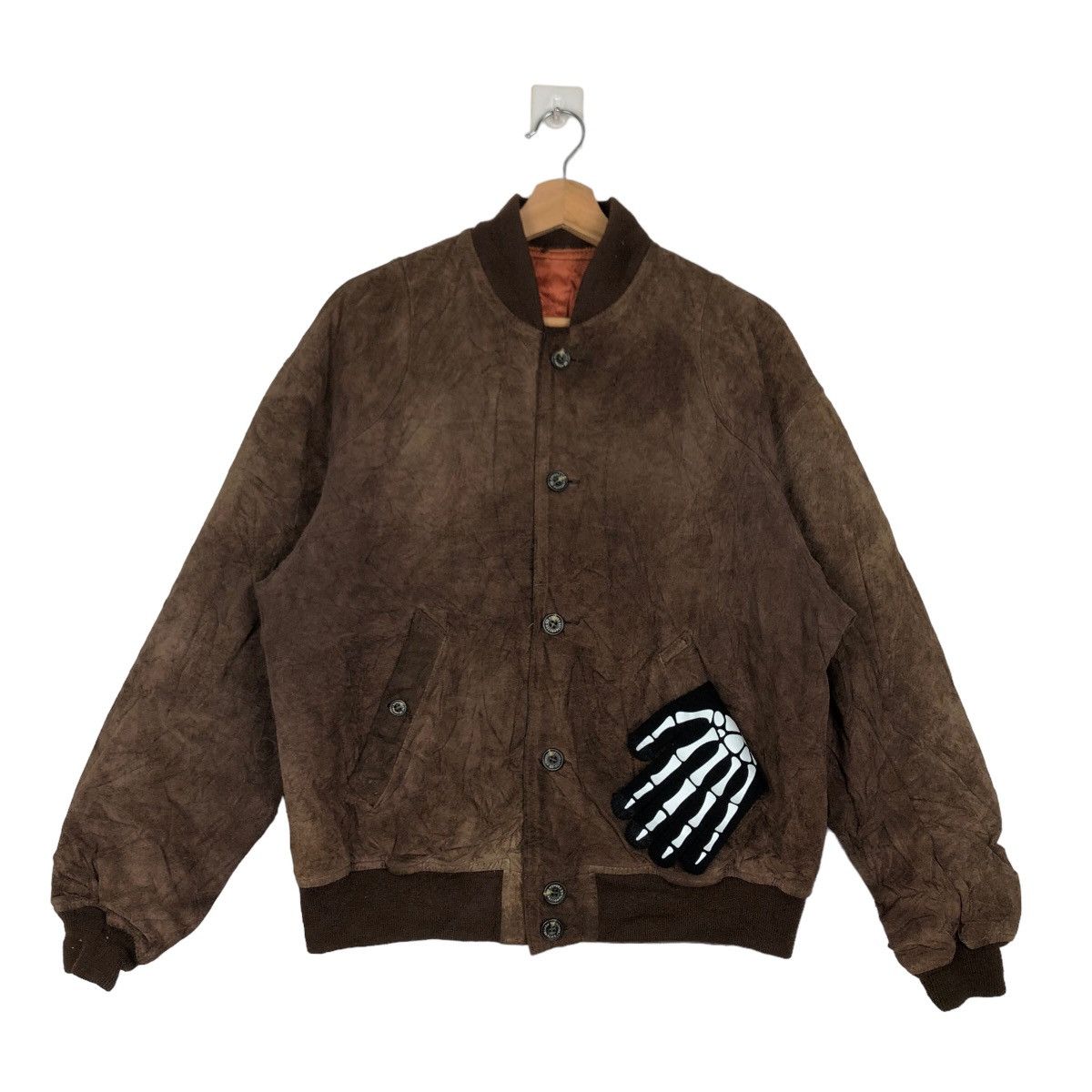 PPFM VINTAGE VARSITY JACKET GENUINE LEATHER PPFM ISSEY MIYAKE Size US M / EU 48-50 / 2 - 3 Thumbnail