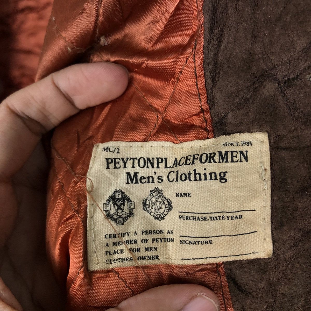 PPFM VINTAGE VARSITY JACKET GENUINE LEATHER PPFM ISSEY MIYAKE Size US M / EU 48-50 / 2 - 15 Thumbnail