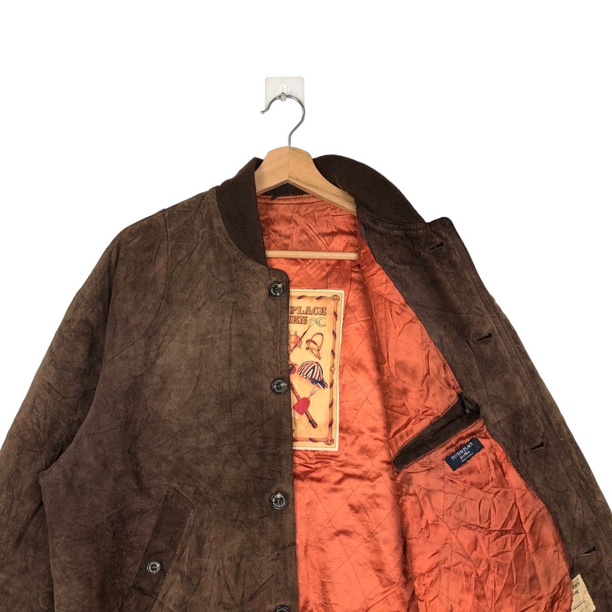 PPFM VINTAGE VARSITY JACKET GENUINE LEATHER PPFM ISSEY MIYAKE Size US M / EU 48-50 / 2 - 10 Thumbnail