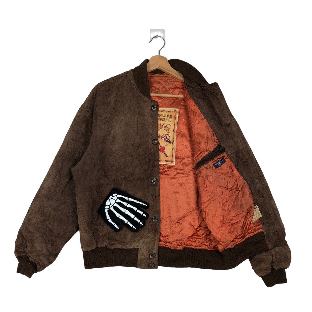 PPFM VINTAGE VARSITY JACKET GENUINE LEATHER PPFM ISSEY MIYAKE Size US M / EU 48-50 / 2 - 9 Thumbnail