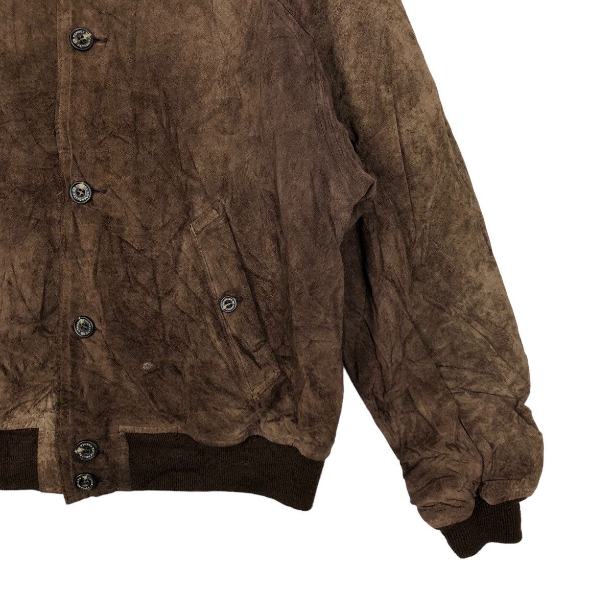 PPFM VINTAGE VARSITY JACKET GENUINE LEATHER PPFM ISSEY MIYAKE Size US M / EU 48-50 / 2 - 6 Thumbnail
