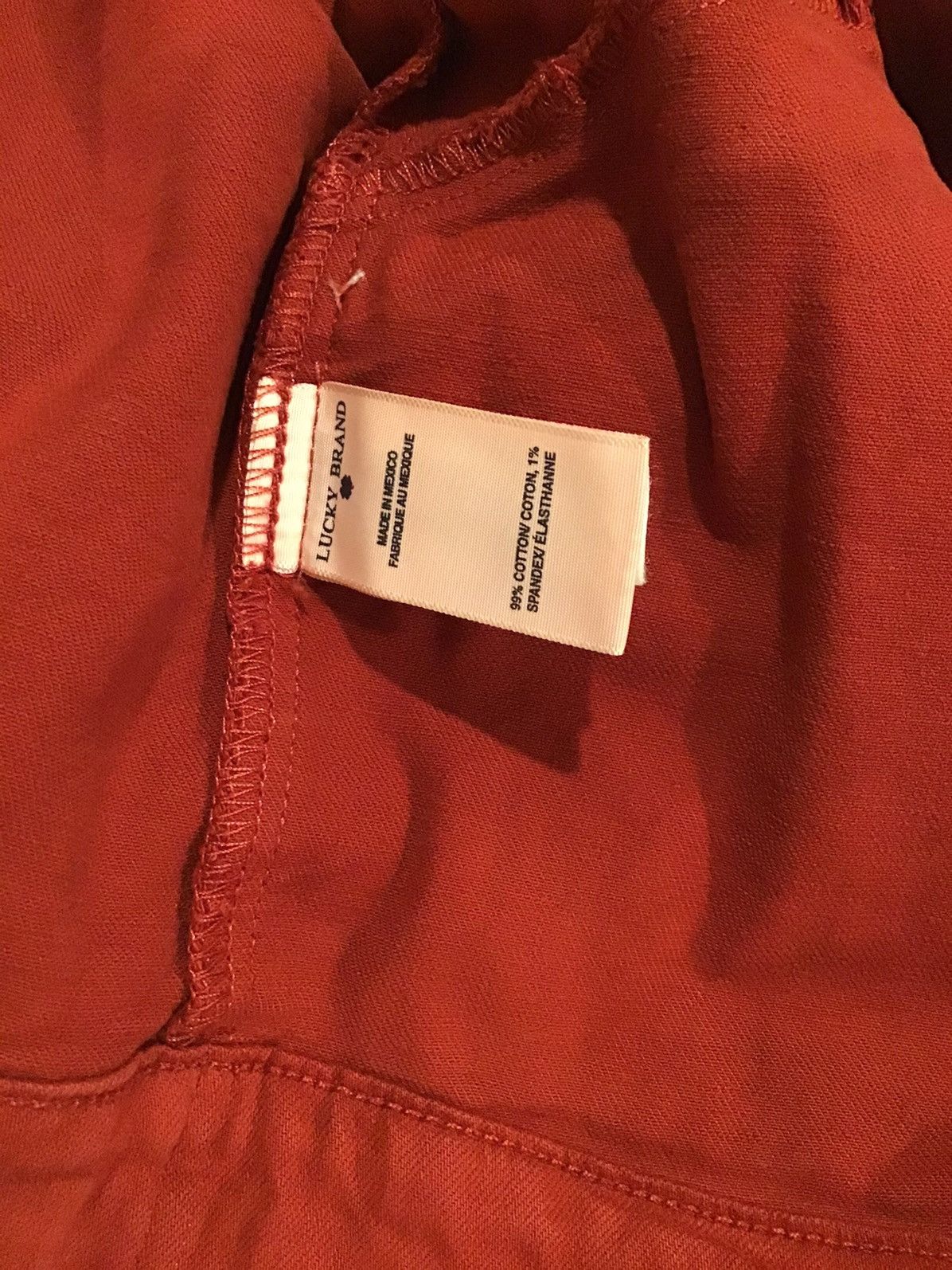 Lucky Brand Lucky Brand Red Denim Jacket Size US S / EU 44-46 / 1 - 3 Thumbnail