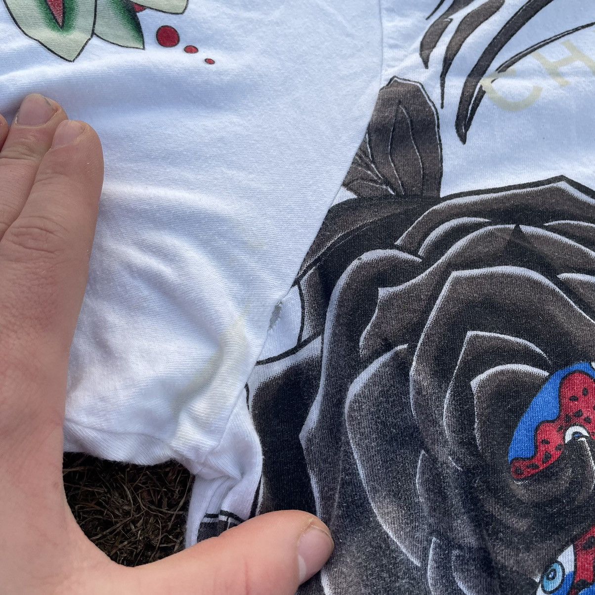 Vintage Vintage Y2K Graphic Tee Skulls Horror Dark Aesthetic Grunge Size US L / EU 52-54 / 3 - 8 Thumbnail