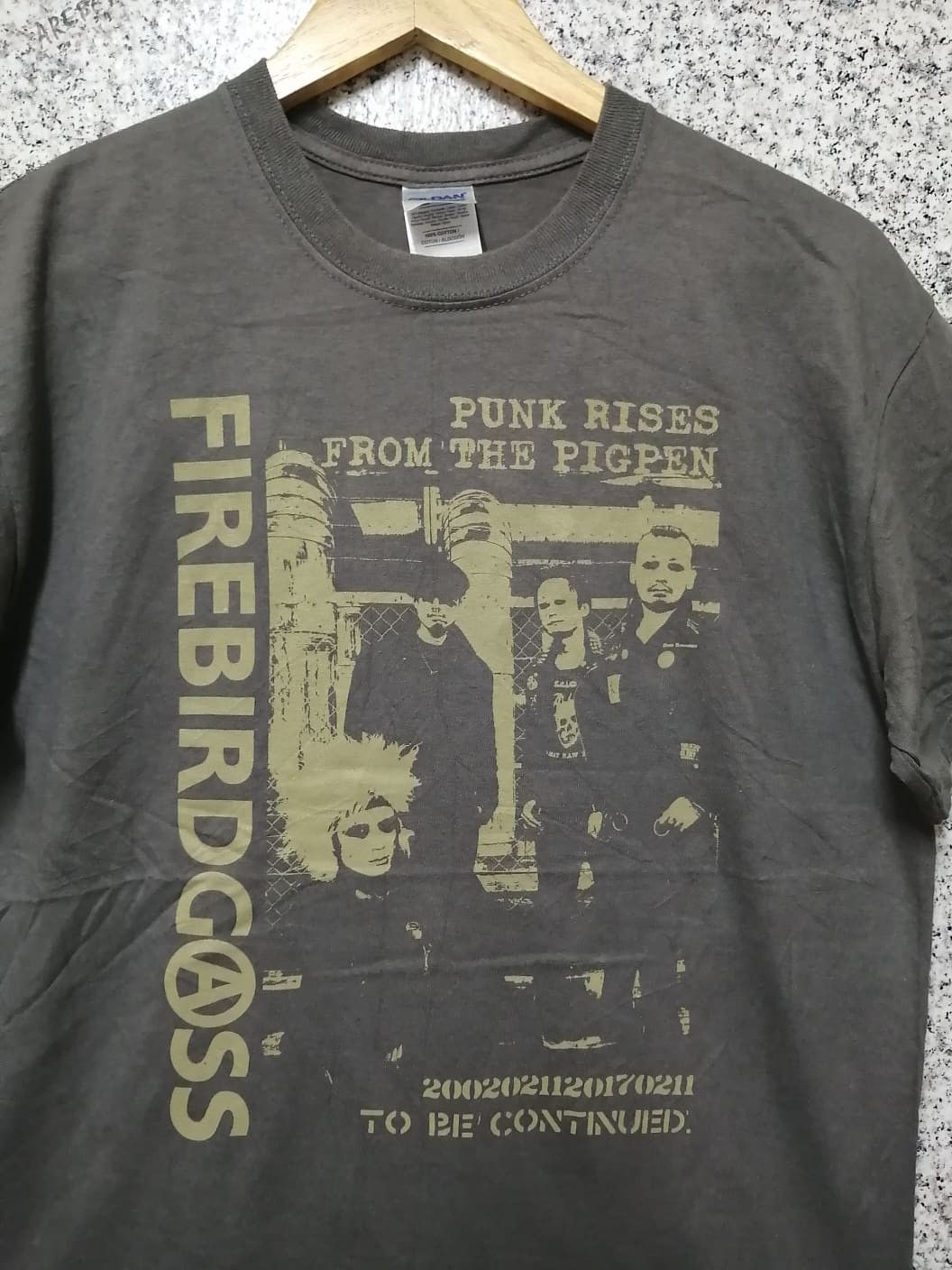 Band Tees PUNK FIRE BIRD CASS VERY RARE Size US M / EU 48-50 / 2 - 3 Thumbnail
