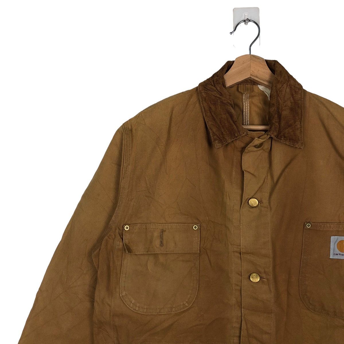 Carhartt VINTAGE CHORE WORK DUCK CANVAS JACKET CARHARTT UNION MADE Size US M / EU 48-50 / 2 - 6 Thumbnail