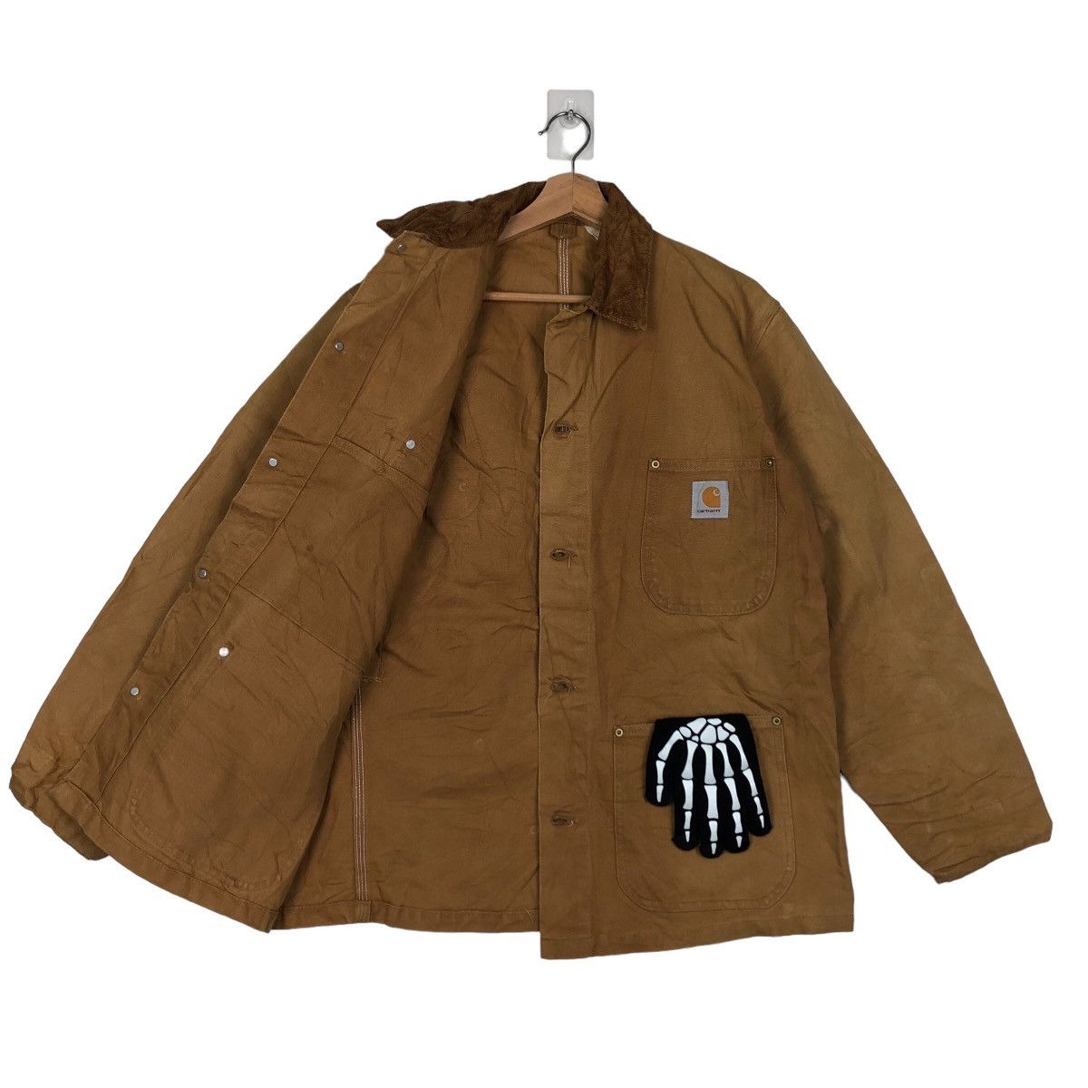 Carhartt VINTAGE CHORE WORK DUCK CANVAS JACKET CARHARTT UNION MADE Size US M / EU 48-50 / 2 - 8 Thumbnail