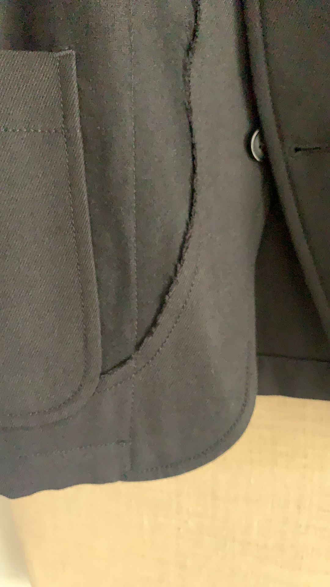 Comme des Garcons × Junya Watanabe NWOT Comme des garçons SHIRT distressed-raw seam jacket Size US S / EU 44-46 / 1 - 5 Thumbnail