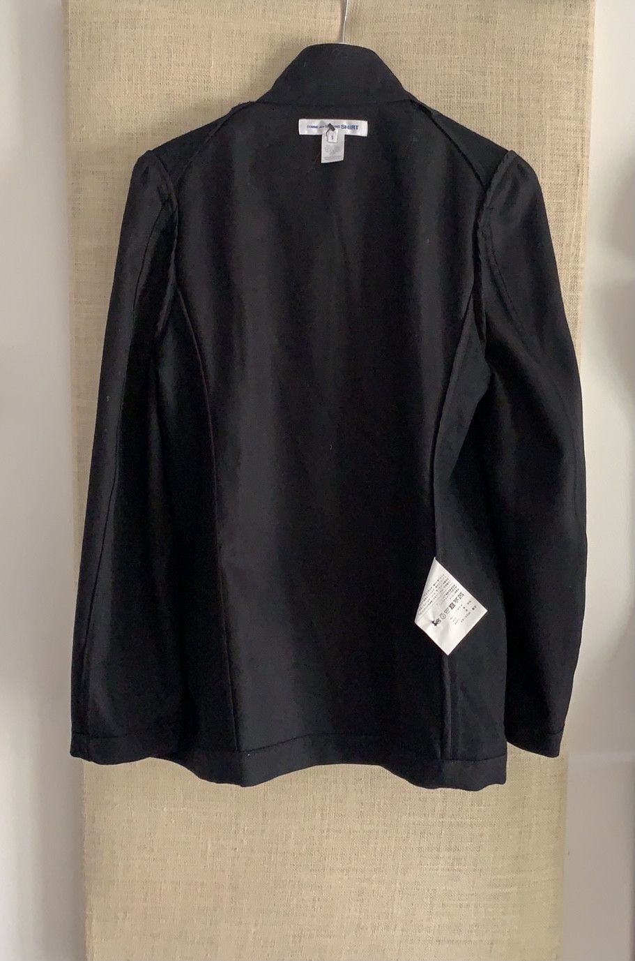 Comme des Garcons × Junya Watanabe NWOT Comme des garçons SHIRT distressed-raw seam jacket Size US S / EU 44-46 / 1 - 9 Thumbnail