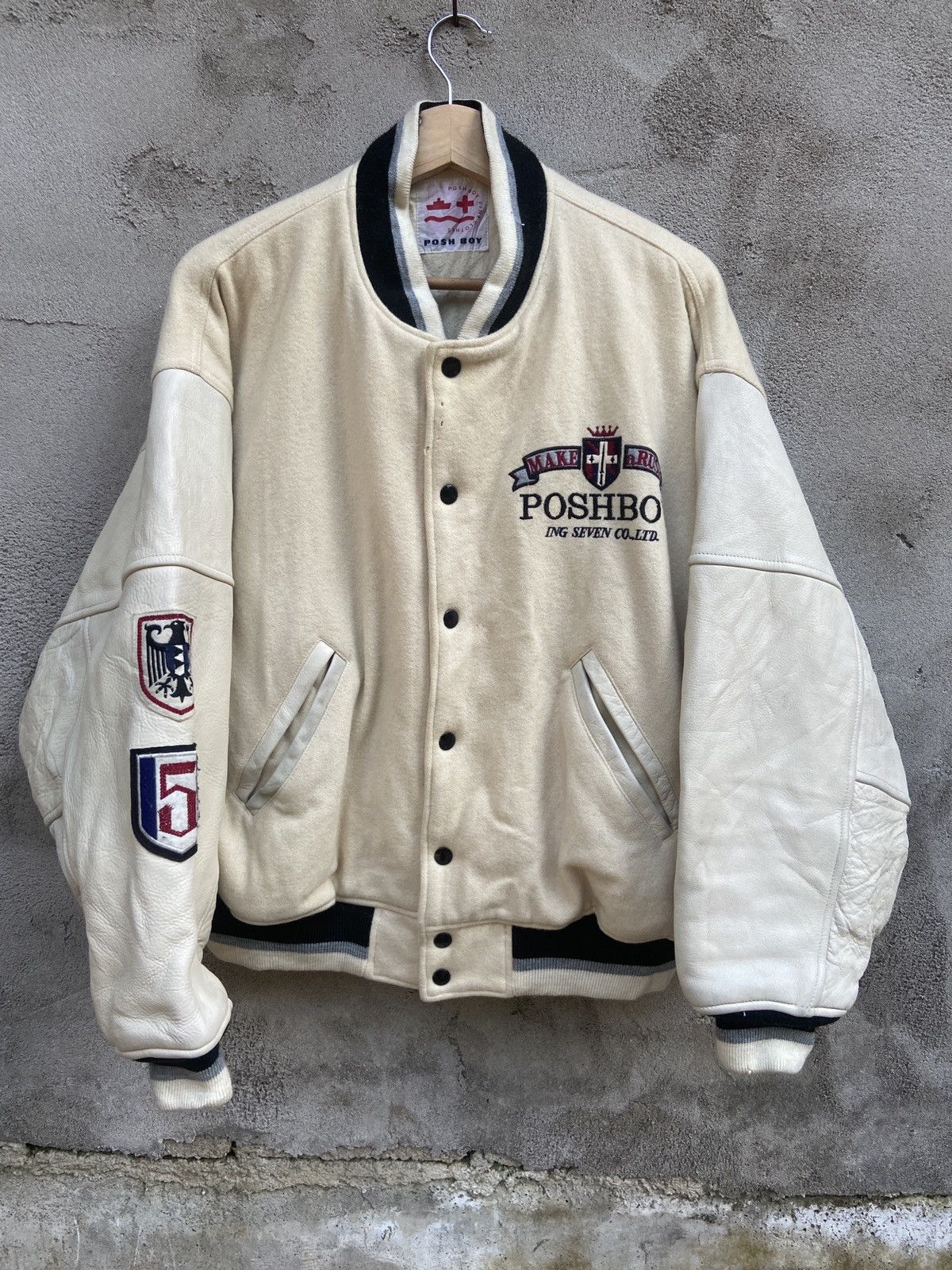 Posh Boy Varsity Jacket | Grailed