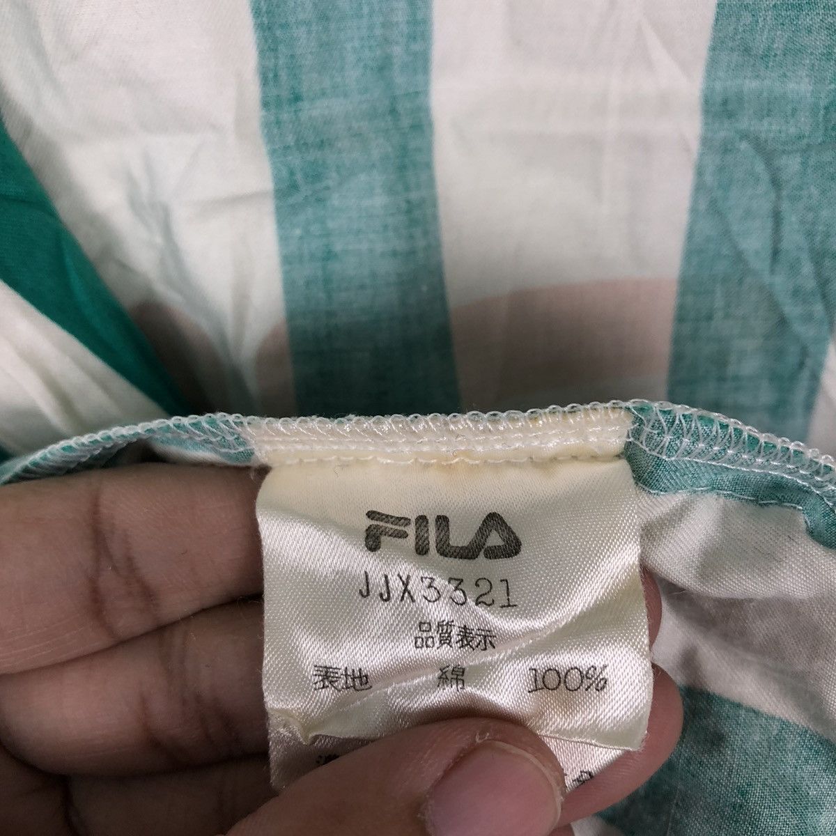 Fila VINTAGE CHORE WORK JACKET STRIPED DESIGN FILA SPORTS Size US L / EU 52-54 / 3 - 14 Thumbnail