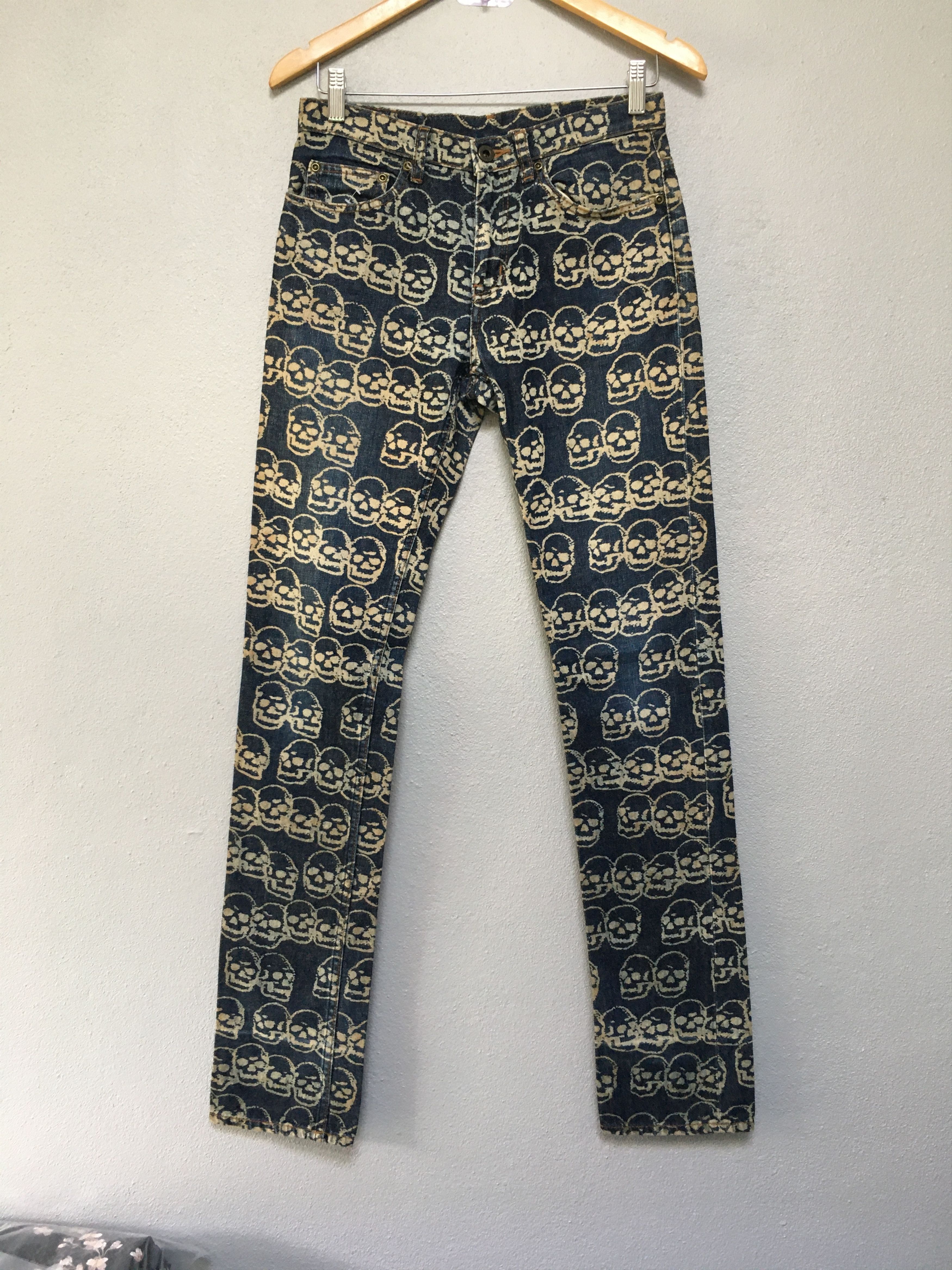 Hysteric Glamour Hysteric glamour skull bones full printed Size US 29 - 8 Thumbnail