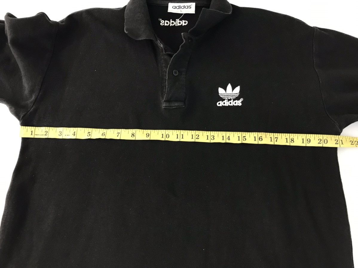 Adidas × Japanese Brand × Vintage Vintage Adidas Big Logo Polo Tee Size US L / EU 52-54 / 3 - 9 Thumbnail