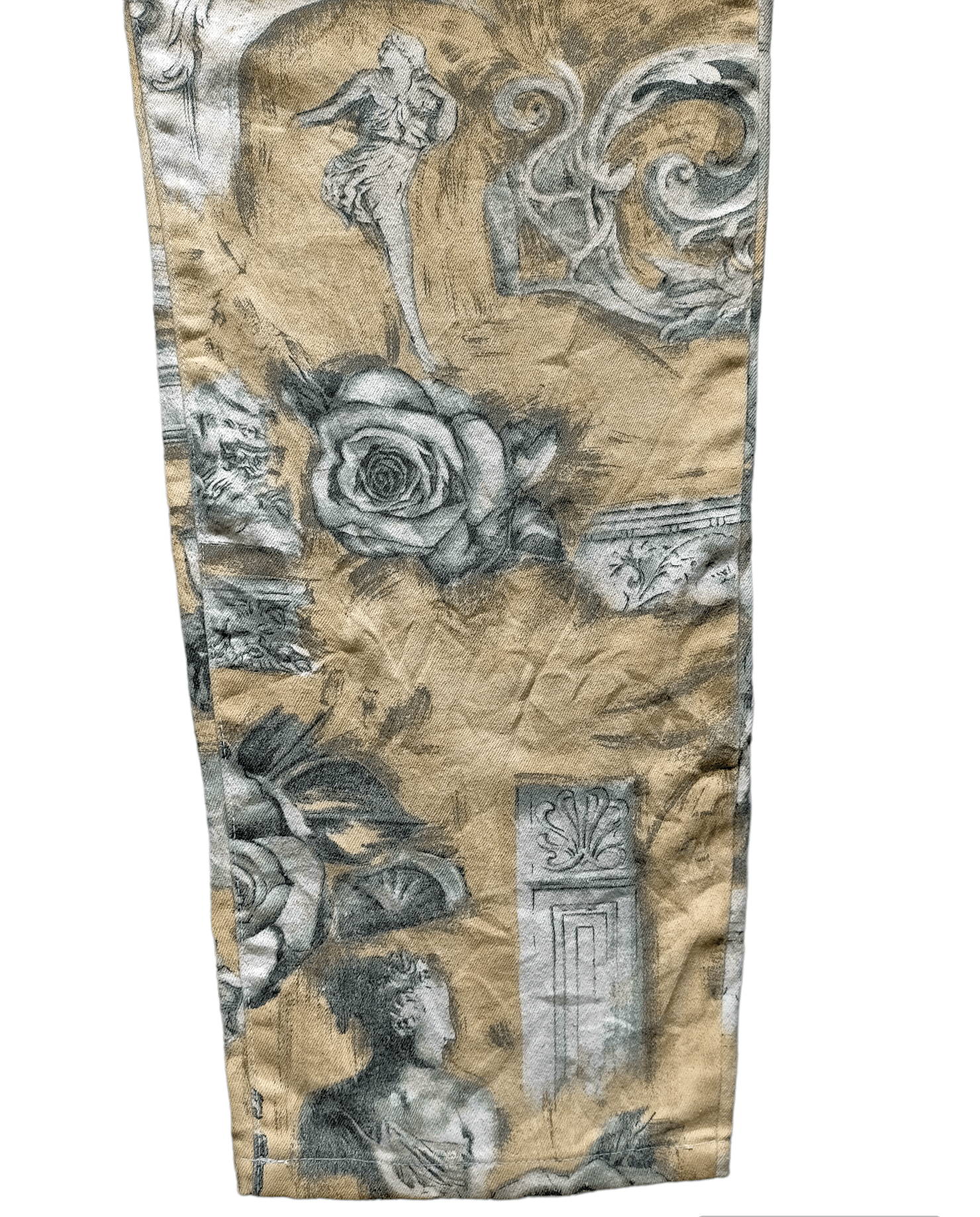 Vintage Rare🔥Angelo Marani Full Print denim pants Size US 34 / EU 50 - 9 Thumbnail