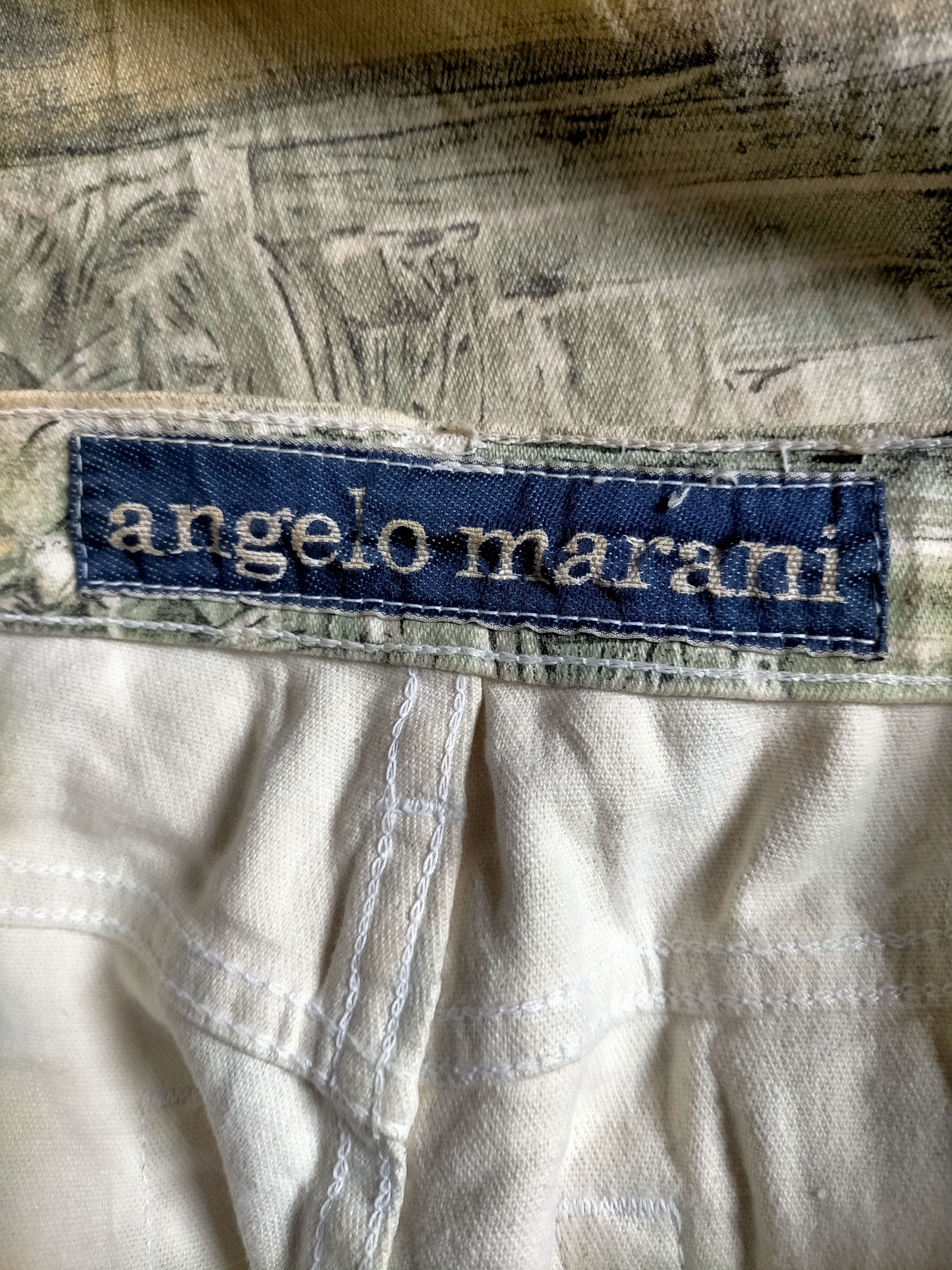 Vintage Rare🔥Angelo Marani Full Print denim pants Size US 34 / EU 50 - 23 Thumbnail