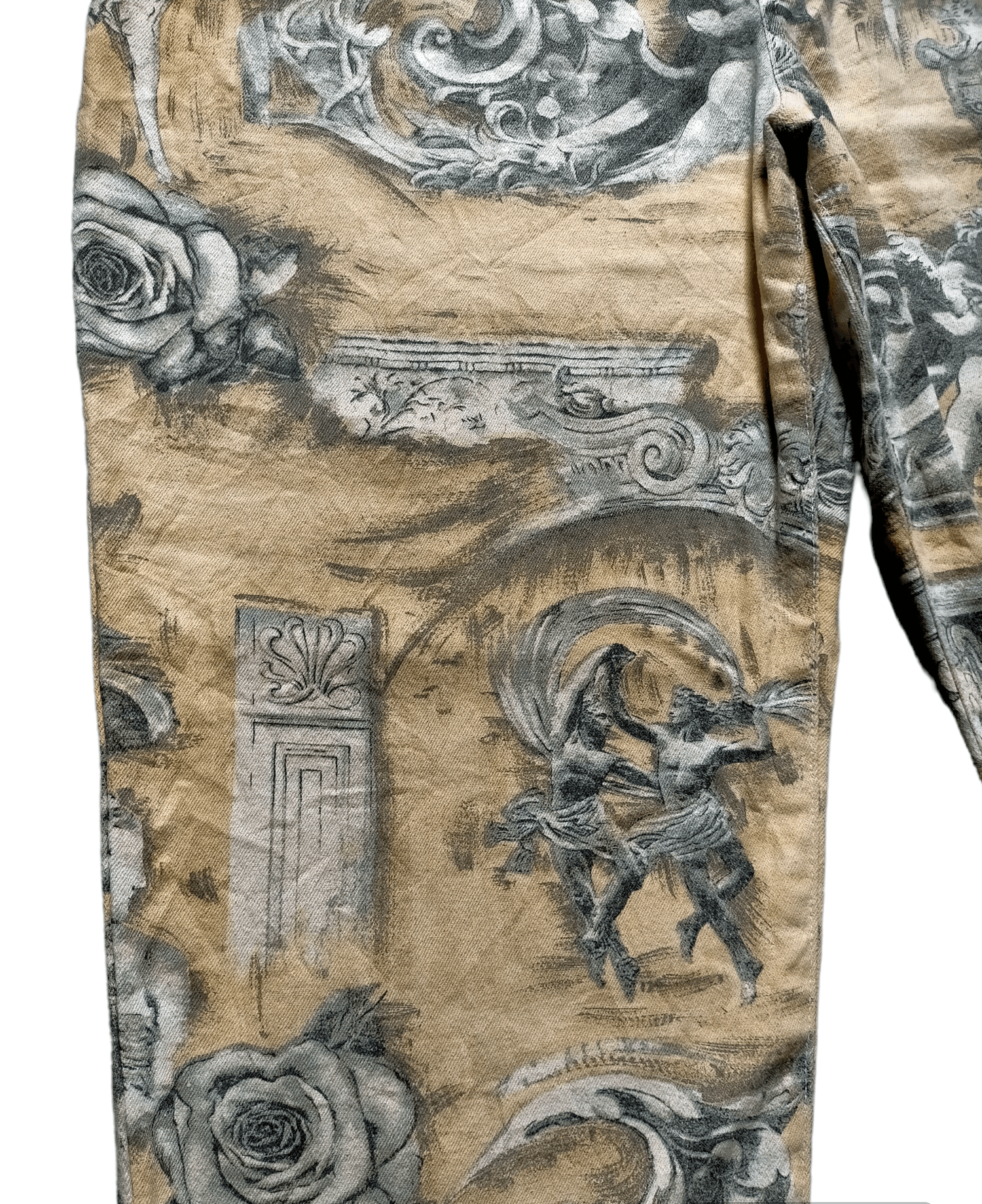 Vintage Rare🔥Angelo Marani Full Print denim pants Size US 34 / EU 50 - 7 Thumbnail