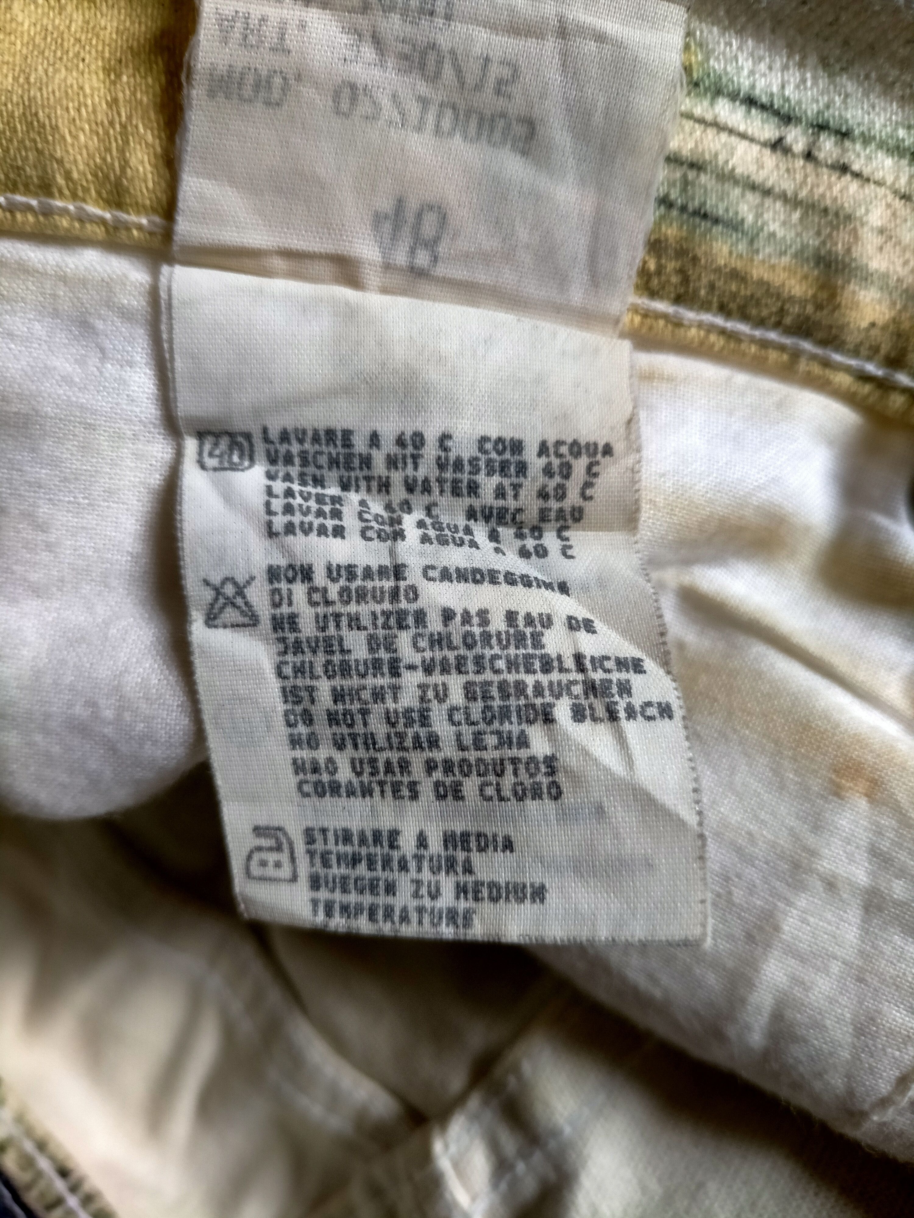 Vintage Rare🔥Angelo Marani Full Print denim pants Size US 34 / EU 50 - 25 Thumbnail