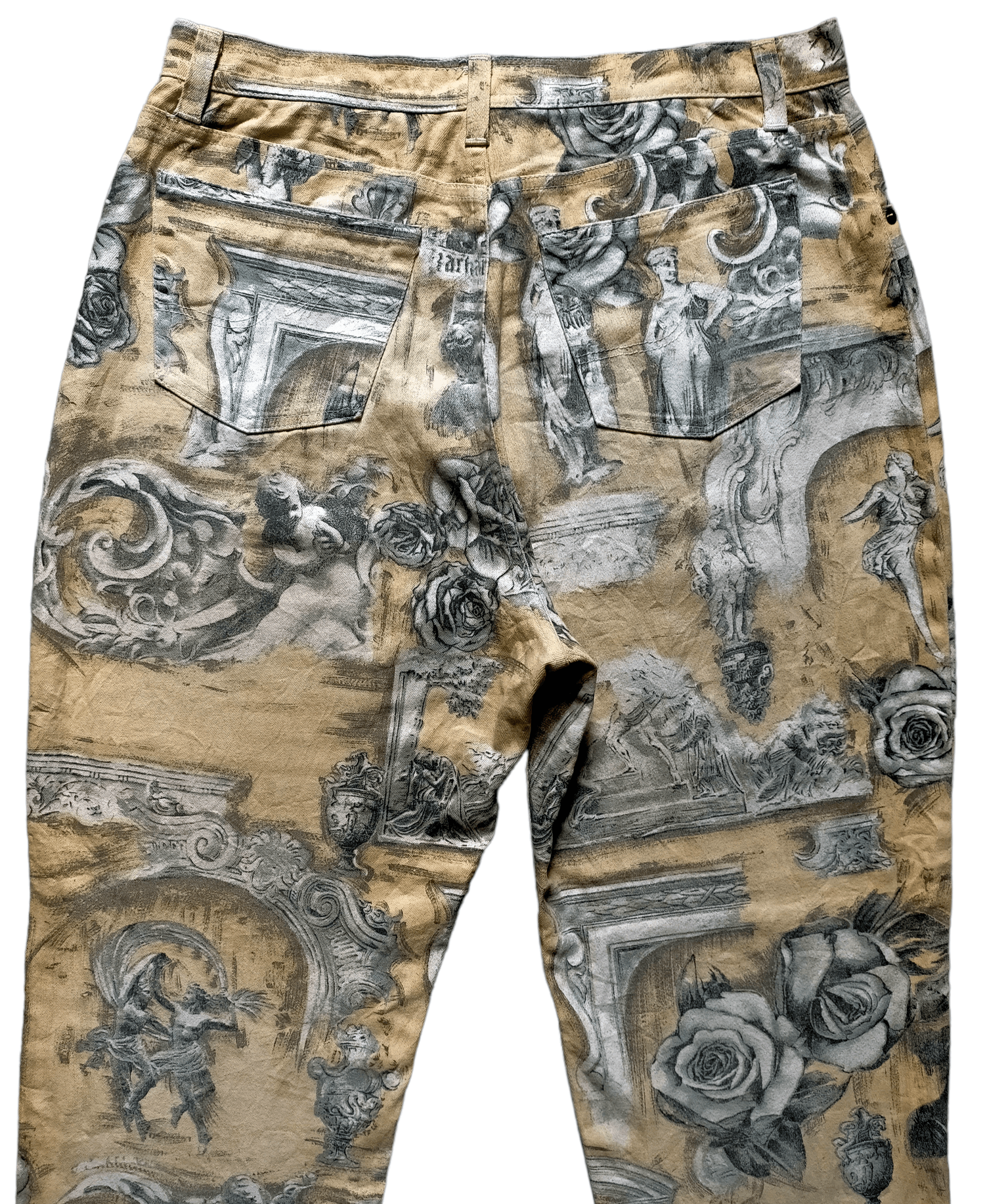 Vintage Rare🔥Angelo Marani Full Print denim pants Size US 34 / EU 50 - 11 Thumbnail