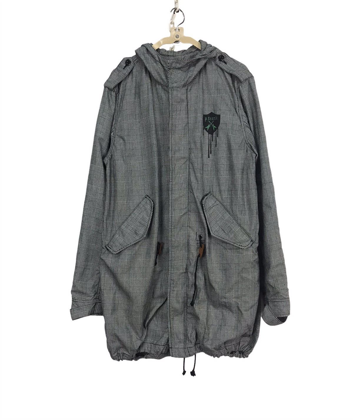 Paul frank small spellout parkas jacket with hoodie