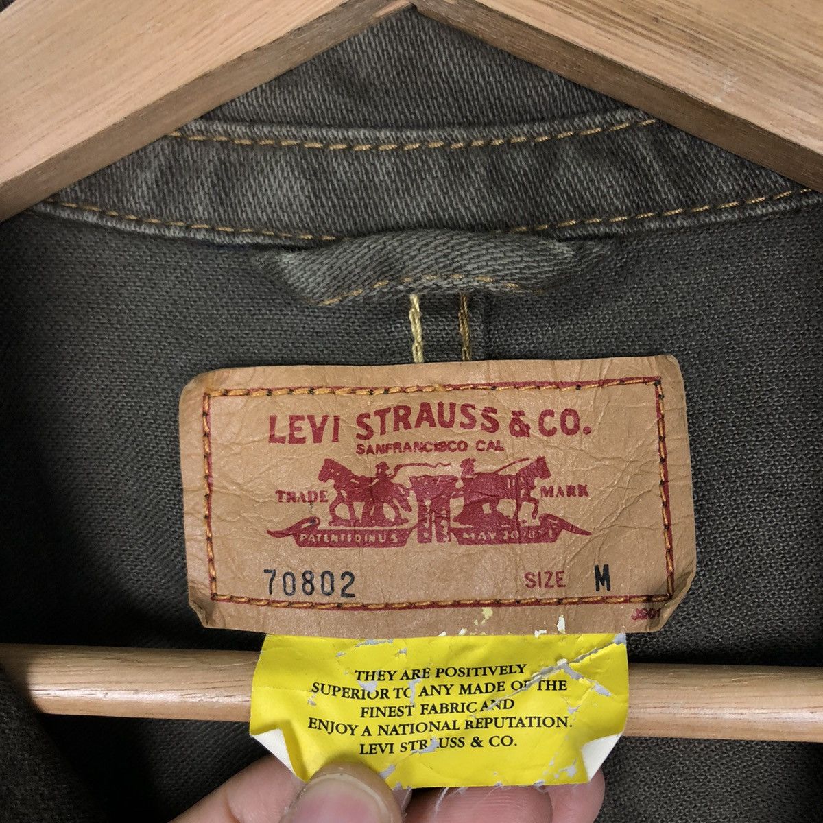 Levi's VINTAGE LEVI’S CHORE WORKERS JACKET Size US M / EU 48-50 / 2 - 12 Thumbnail