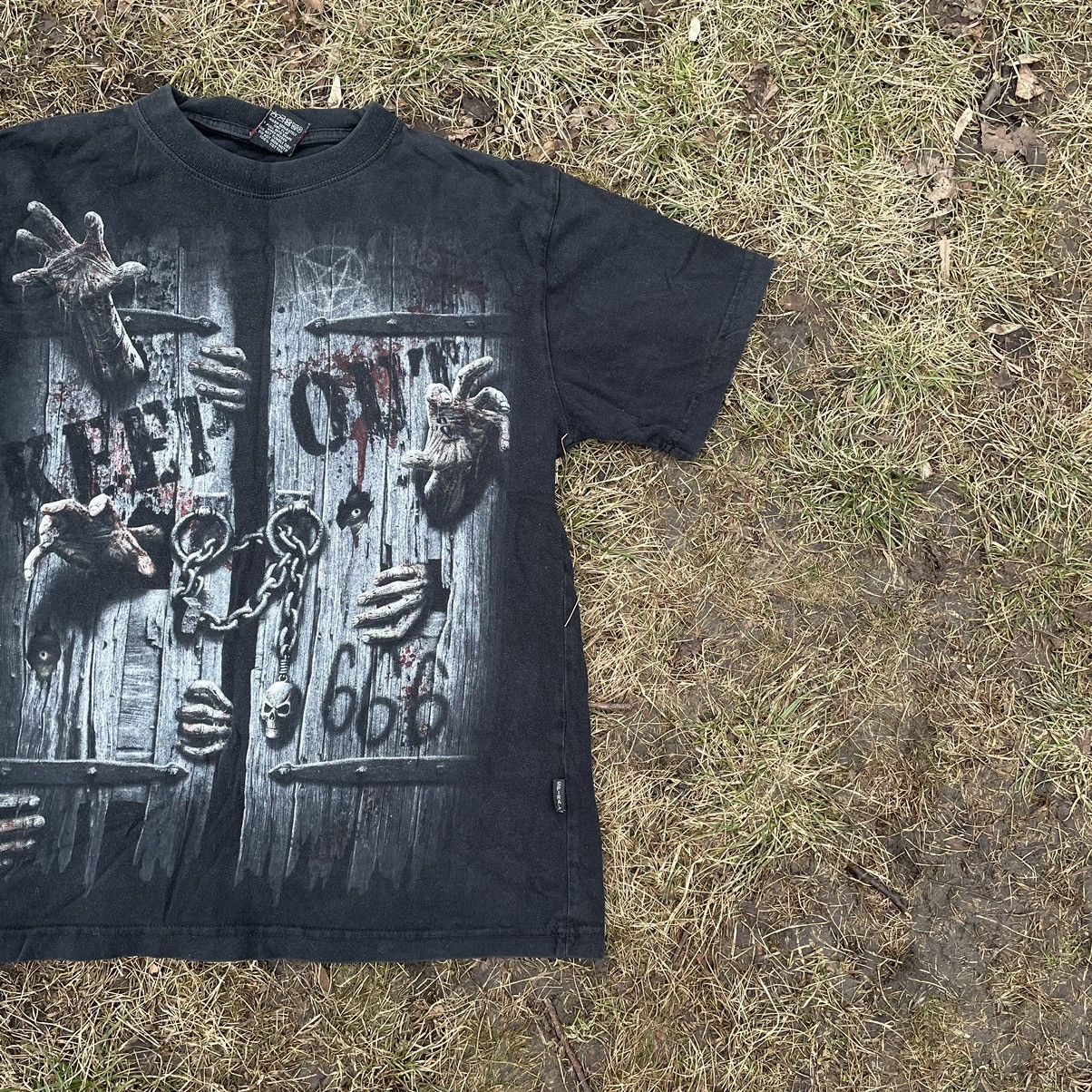 Band Tees Vintage 90s 666 Skulls Sexy Vamp Dead Face Horror Tee 90s Size US L / EU 52-54 / 3 - 2 Thumbnail