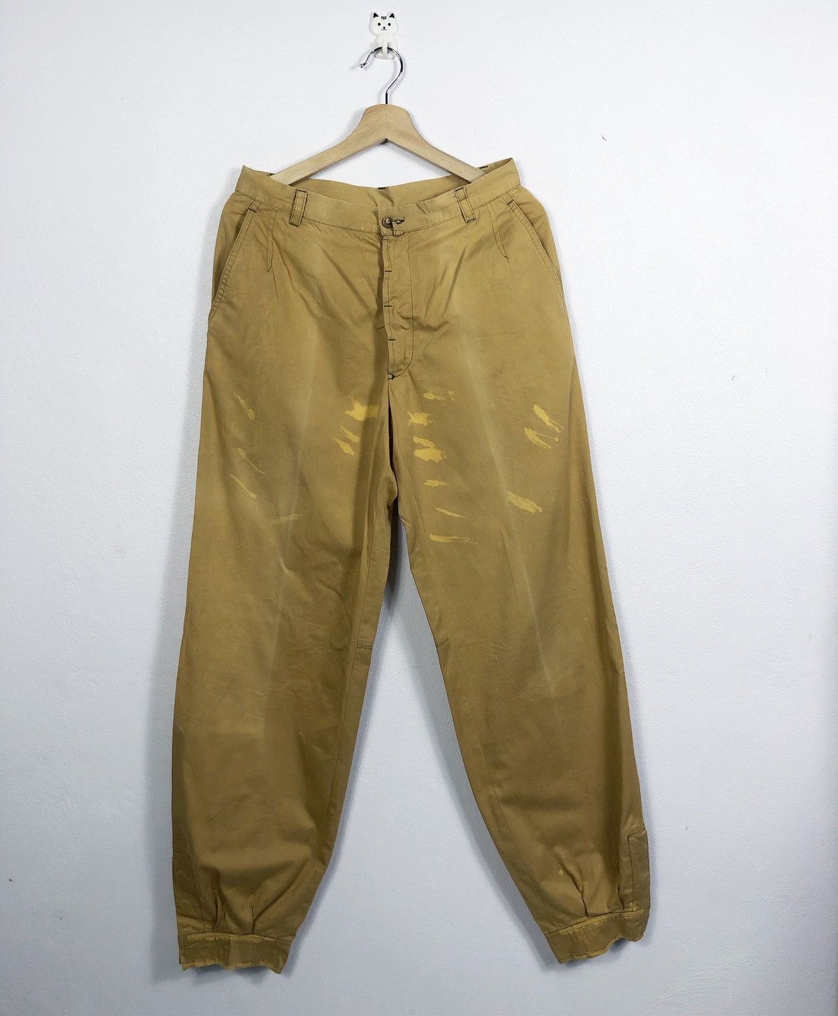 Dries Van Noten Rare Dries Van Noten Army Style Trousers Pants Nice Design Size US 30 / EU 46 - 1 Thumbnail