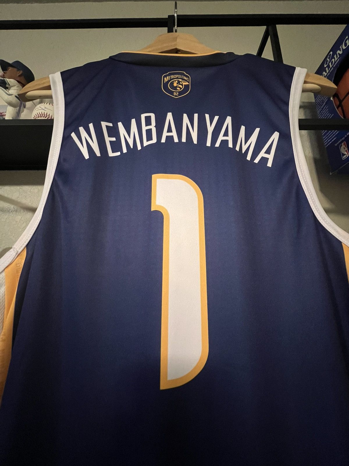 Puma Rare Authentic Official Victor Wembanyama Mets 92 Jersey | Grailed