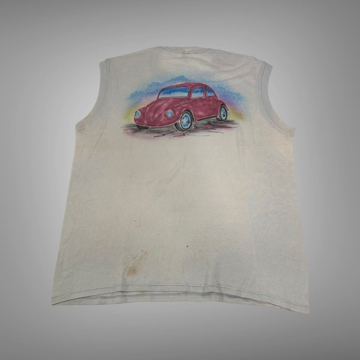 Vintage Vintage 1970s airbrush beetle T-shirt Size US XL / EU 56 / 4 - 1 Thumbnail