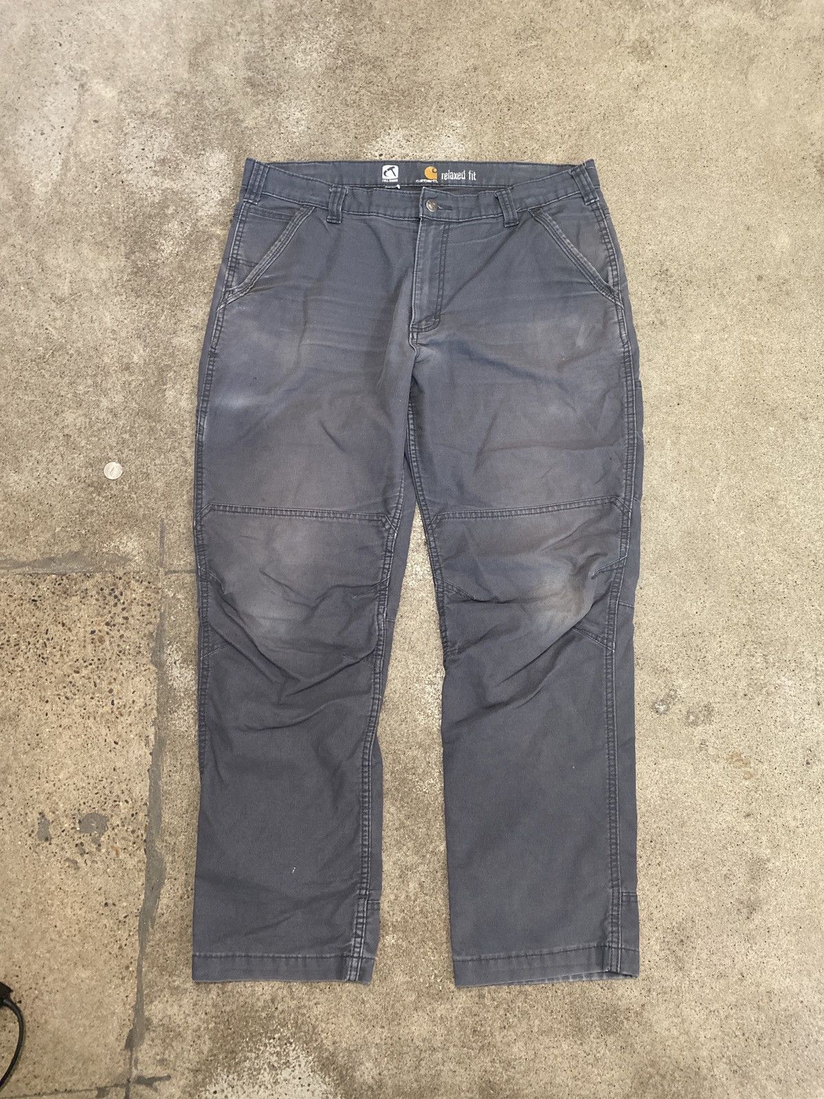 Vintage Vintage Carhartt Double Knee Workpants Made In USA | Grailed