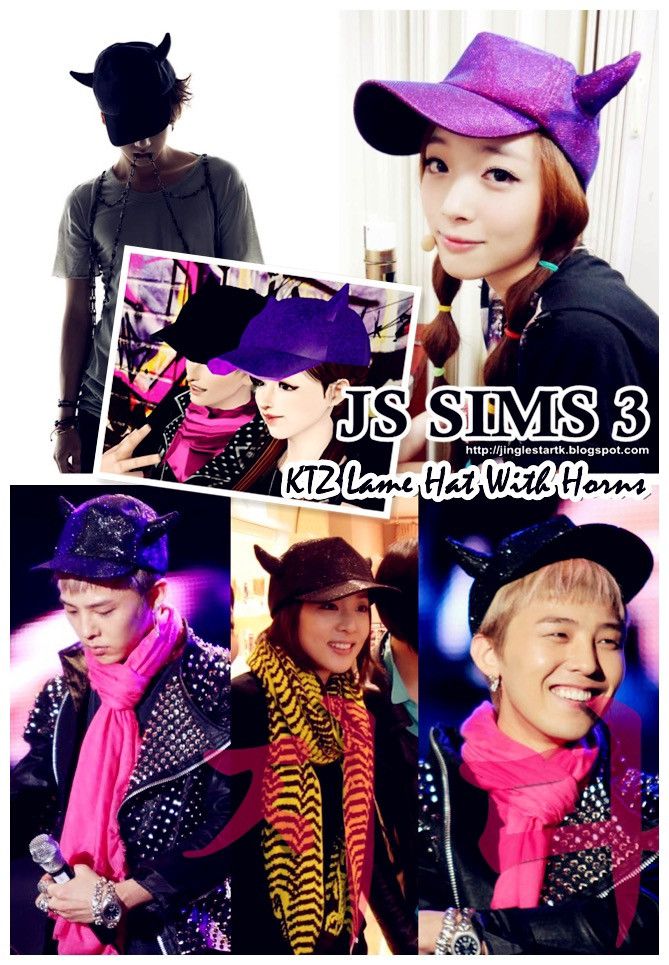 KTZ 2011 RARE Glitter Horn Cap Size ONE SIZE - 3 Thumbnail