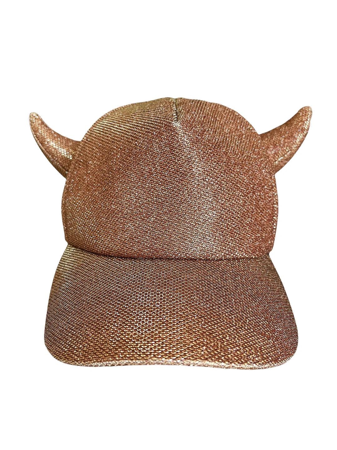 image of Ktz 2011 Glitter Horn Cap in Gold, Women's