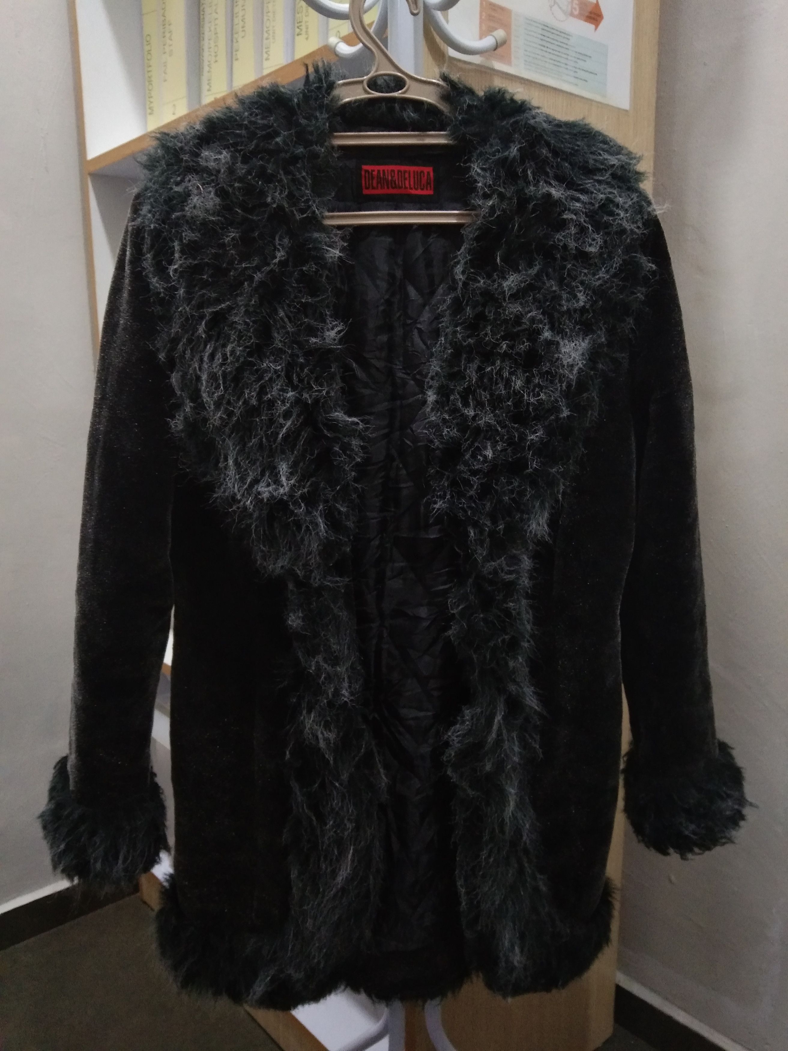 Vintage VINTAGE DEAN & DELUCA SHERLING JACKET Size M / US 6-8 / IT 42-44 - 4 Thumbnail