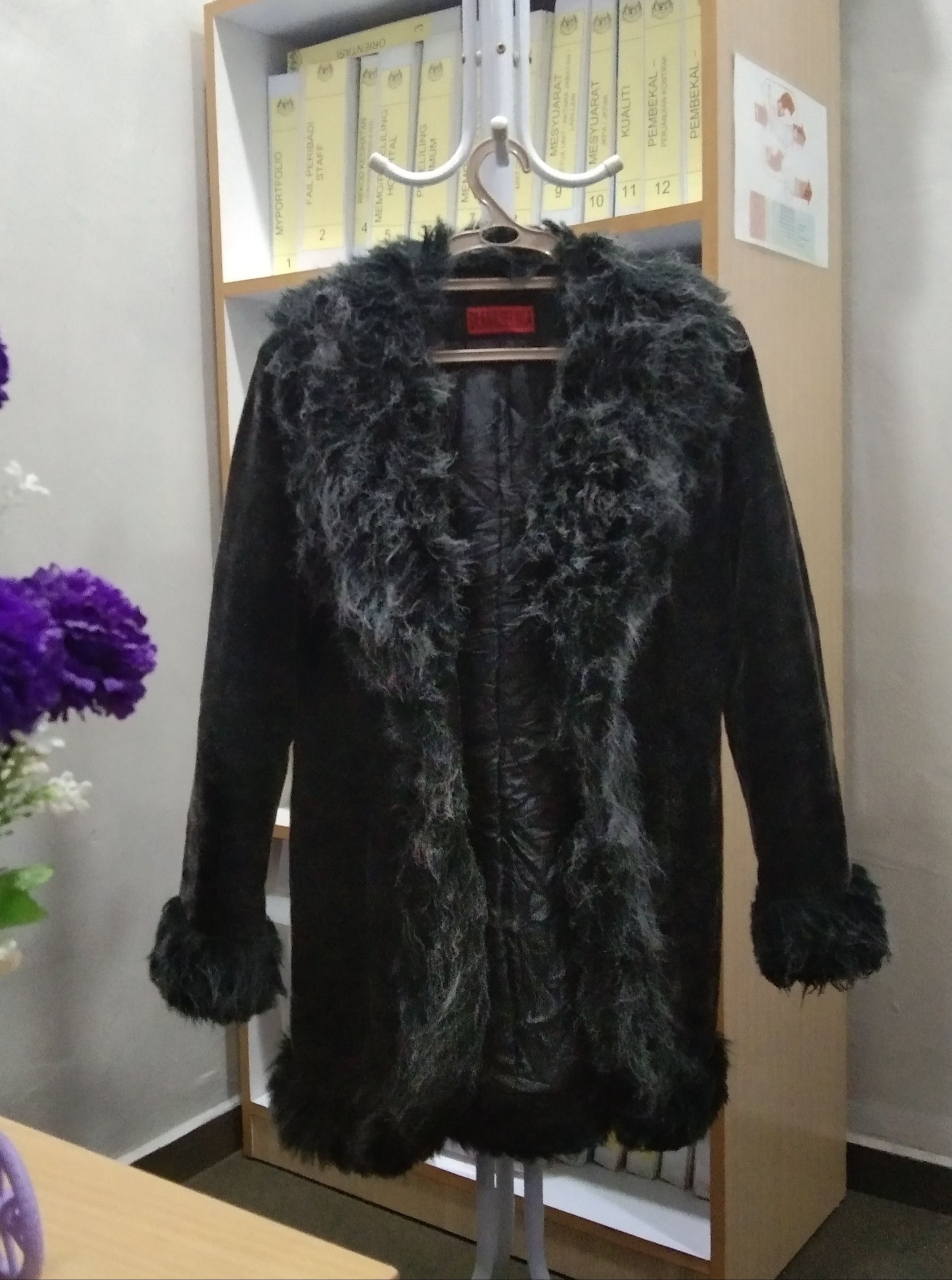 Vintage VINTAGE DEAN & DELUCA SHERLING JACKET Size M / US 6-8 / IT 42-44 - 1 Thumbnail