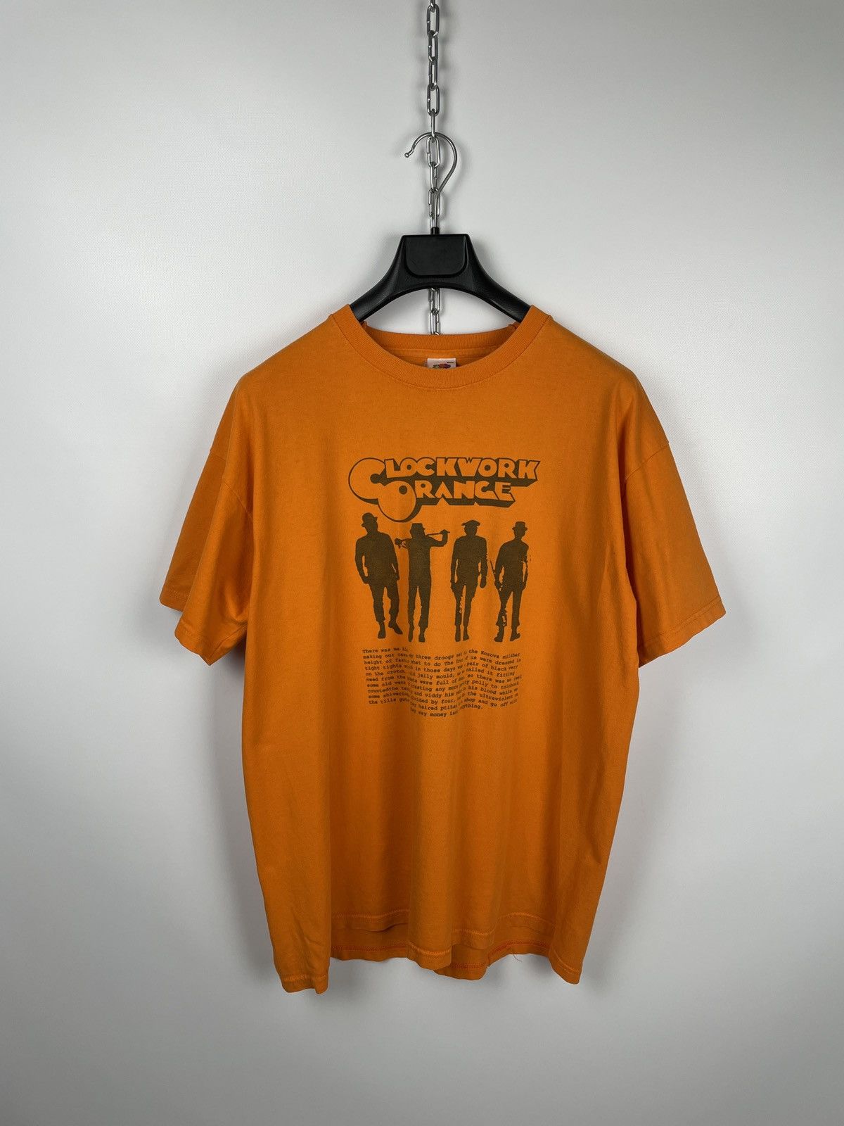 Vintage Vintage 00s A Clockwork Orange Movie T-Shirt Size US XL / EU 56 / 4 - 2 Thumbnail