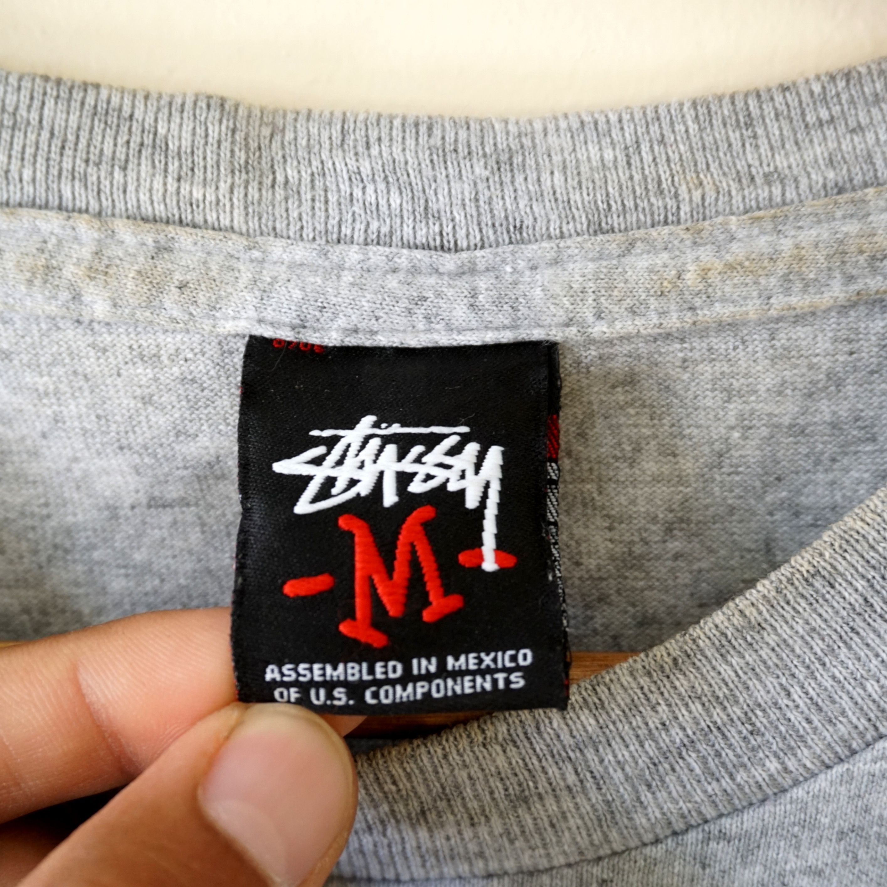 Stussy Tee vintage rare stussy 90s Size US M / EU 48-50 / 2 - 6 Thumbnail