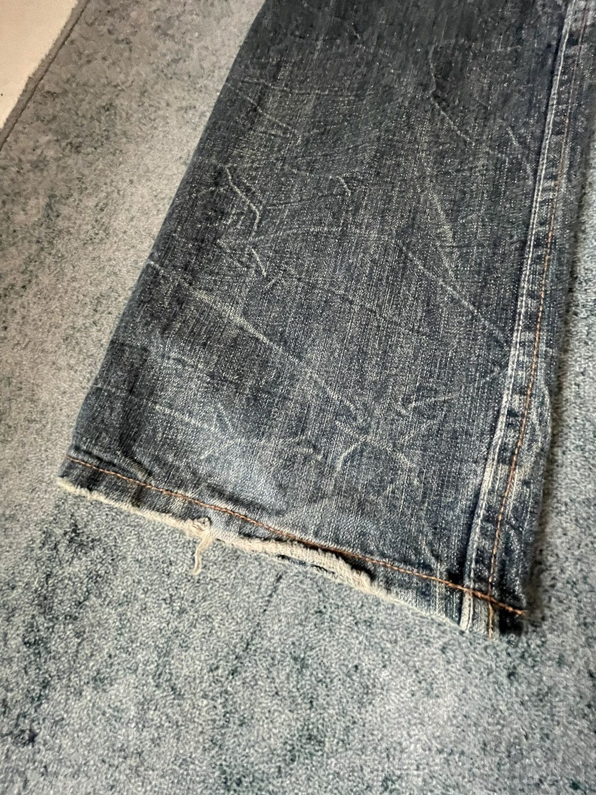 Japanese Brand Japanese Distressed Double Waist Acid Punk Bondage Pants Size US 37 - 11 Thumbnail