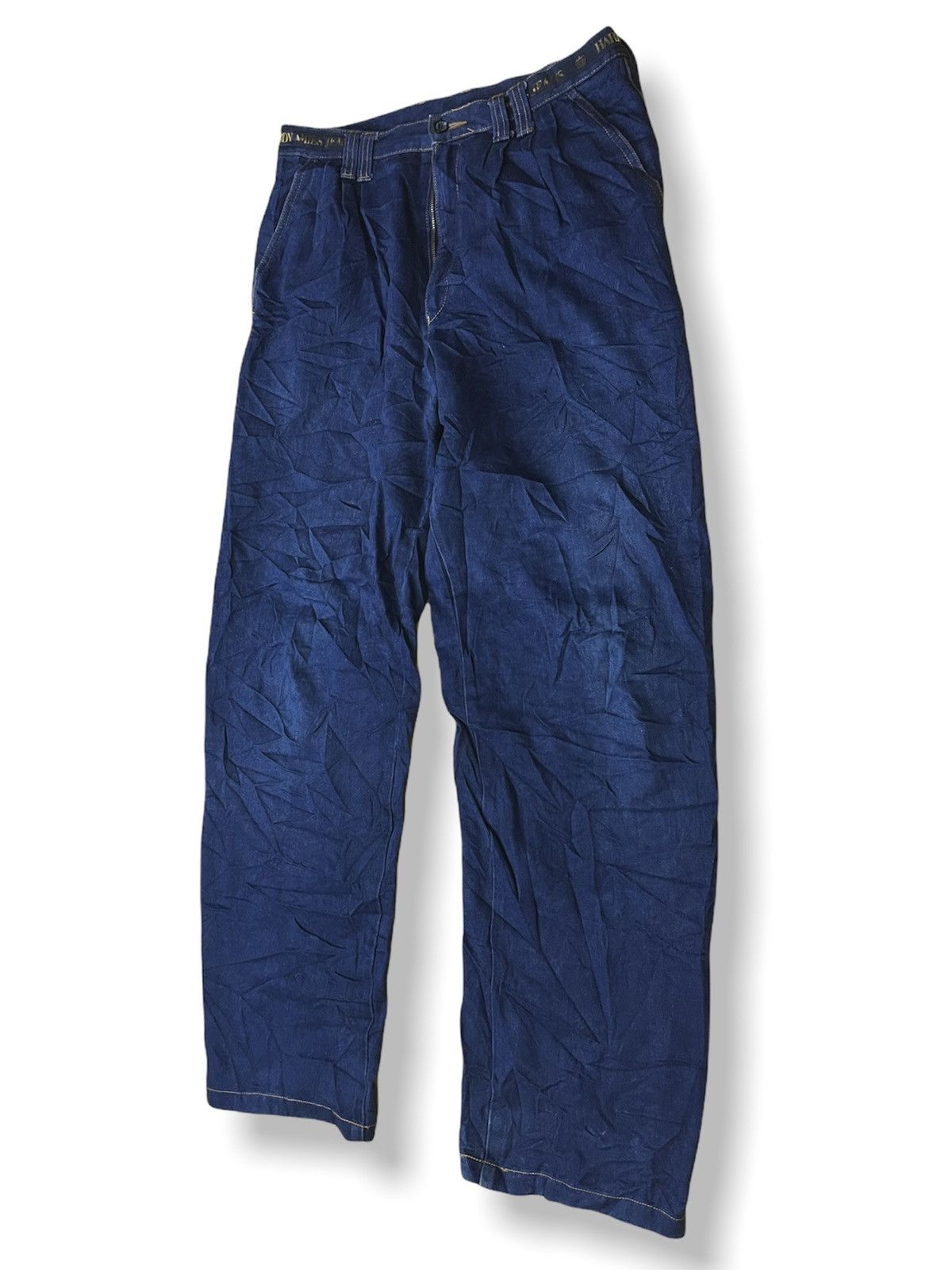 VINTAGE HARDY AMIES TRIBAL BAGGY PANTS LONDON ENGLAND