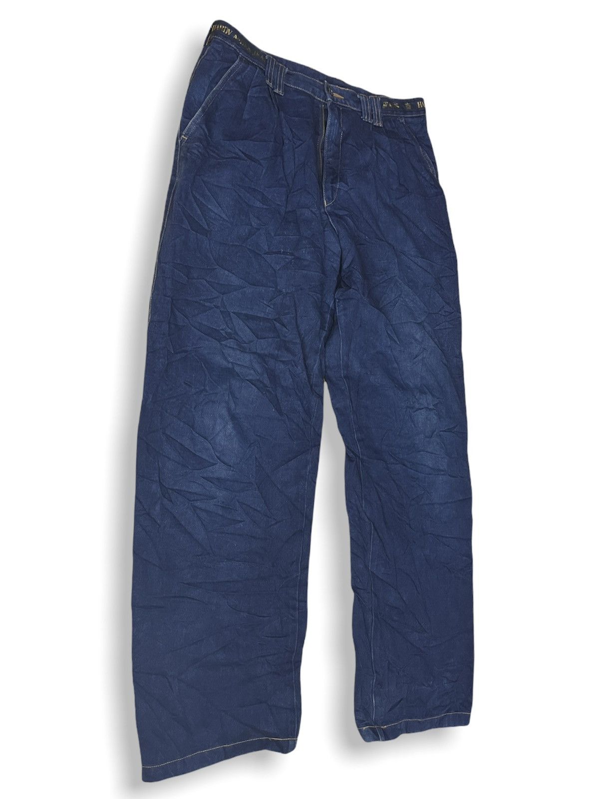 VINTAGE HARDY AMIES TRIBAL BAGGY PANTS LONDON ENGLAND