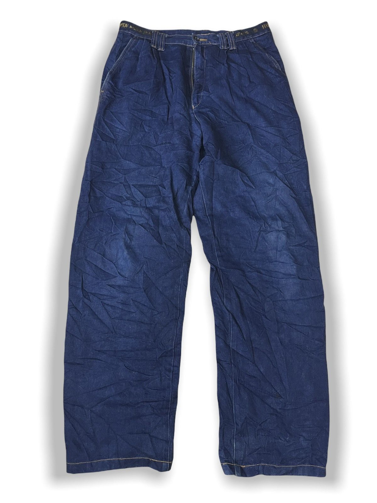 VINTAGE HARDY AMIES TRIBAL BAGGY PANTS LONDON ENGLAND