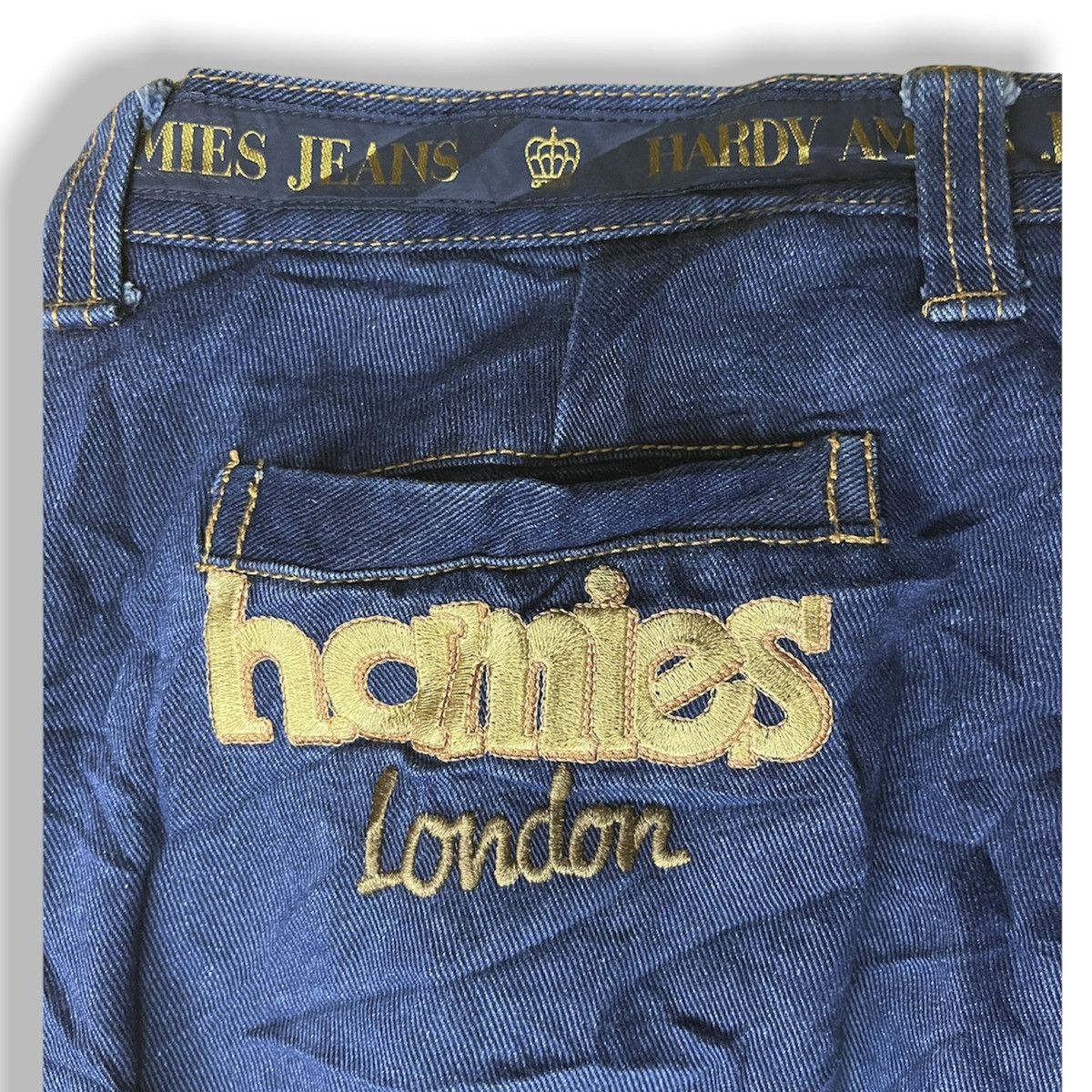VINTAGE HARDY AMIES TRIBAL BAGGY PANTS LONDON ENGLAND