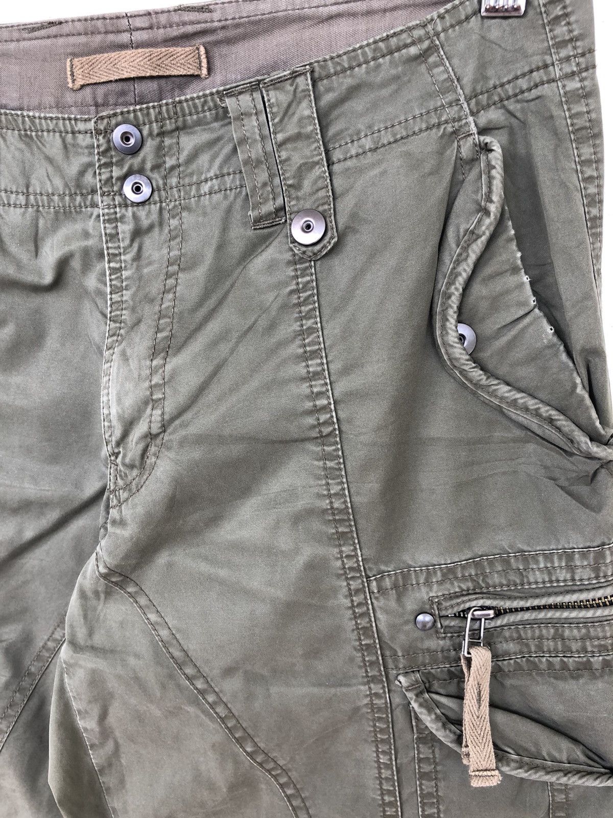 5351 POUR LES HOMMES 5351 Pour Les Homme 🇯🇵 Multi Pockets Parachute Pants Size US 31 - 7 Thumbnail