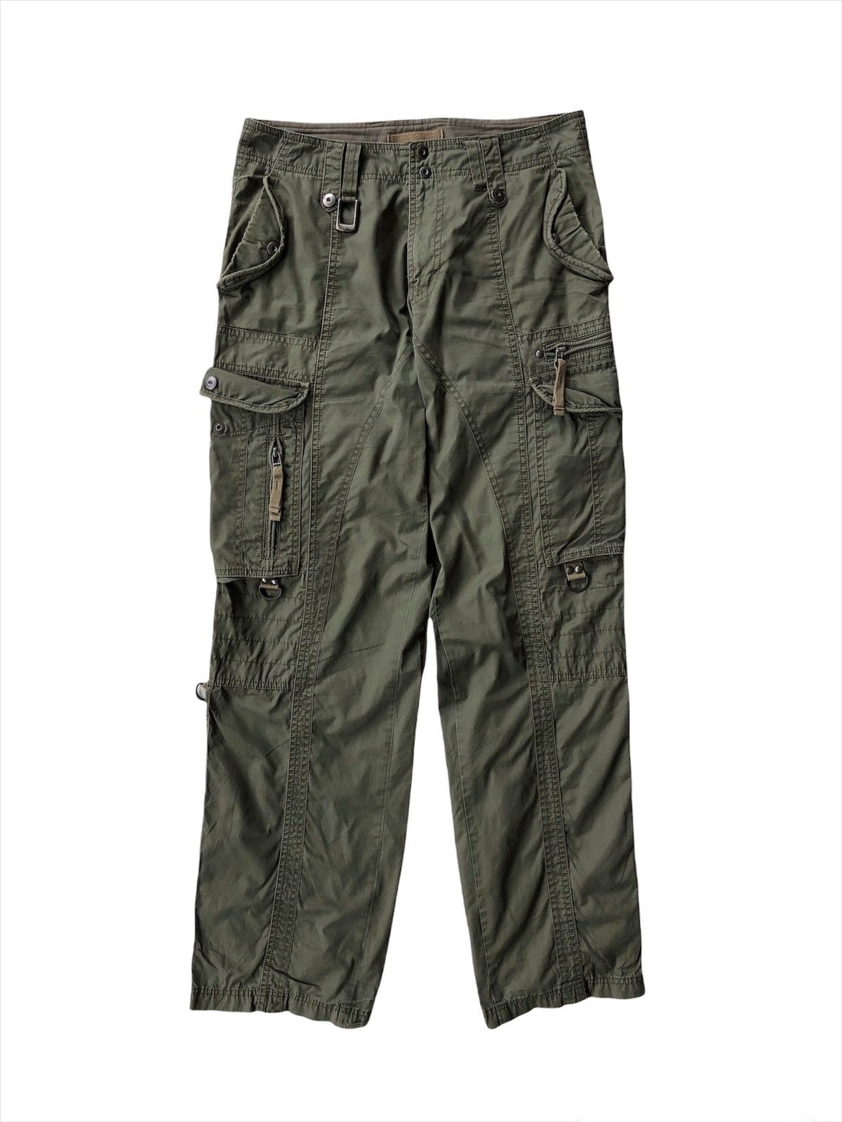5351 POUR LES HOMMES 5351 Pour Les Homme 🇯🇵 Multi Pockets Parachute Pants Size US 31 - 1 Thumbnail