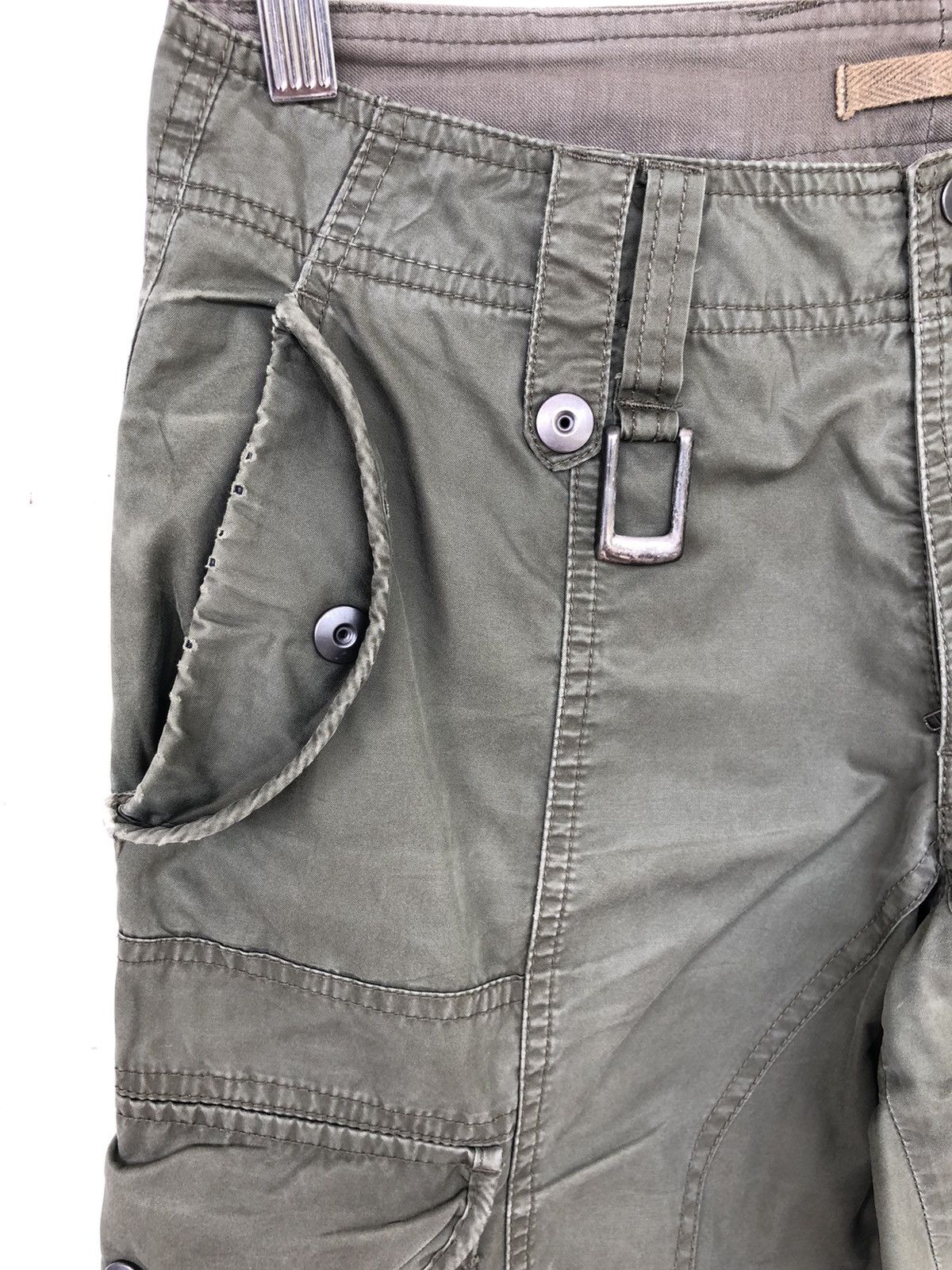 5351 POUR LES HOMMES 5351 Pour Les Homme 🇯🇵 Multi Pockets Parachute Pants Size US 31 - 6 Thumbnail