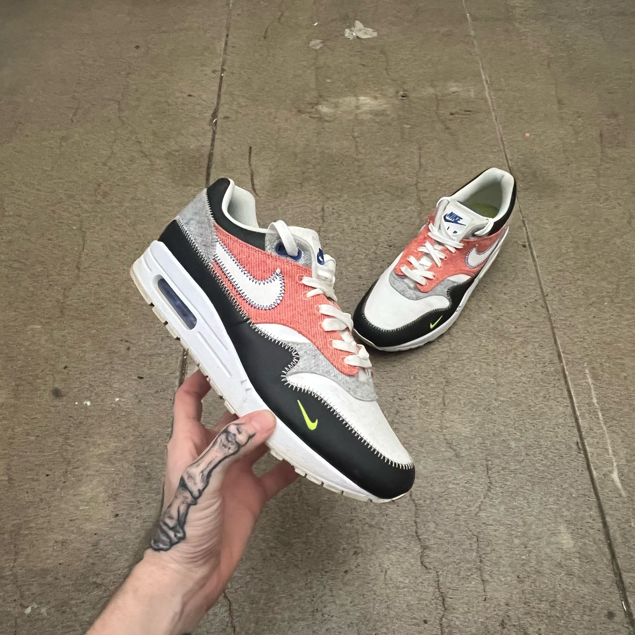 Nike Nike Air Max 1 Recycled White Size US 9 / EU 42 - 1 Thumbnail